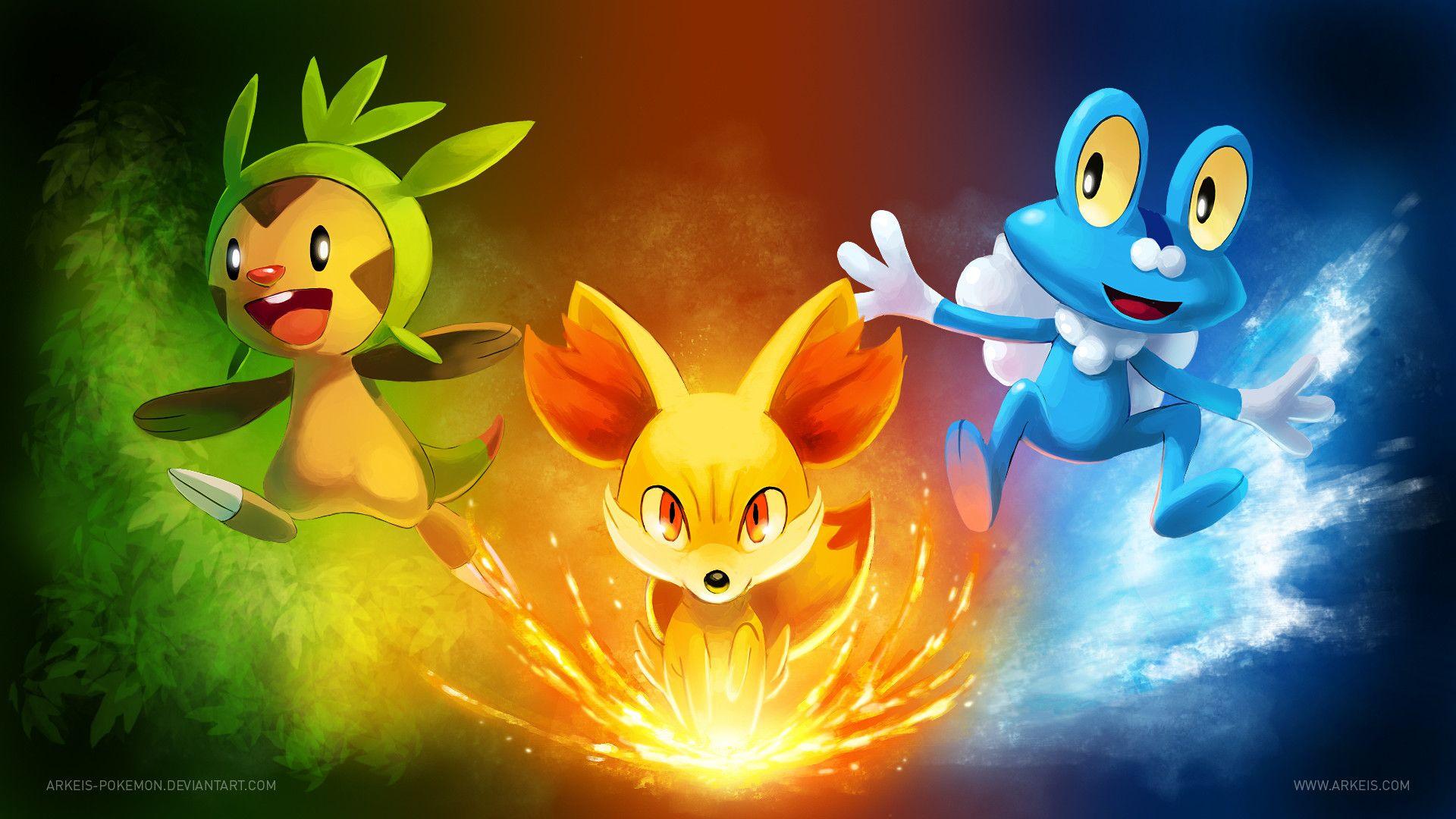 1920x1080 Cute Eevee Evolutions Wallpaper