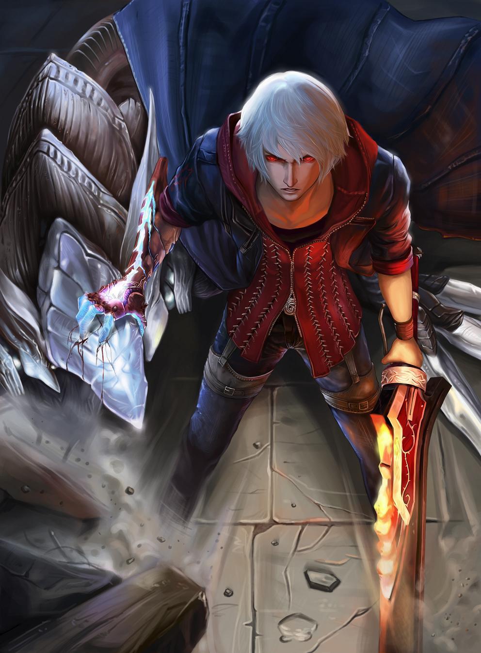 992x1347 Nero (Devil May Cry) Anime Image Board