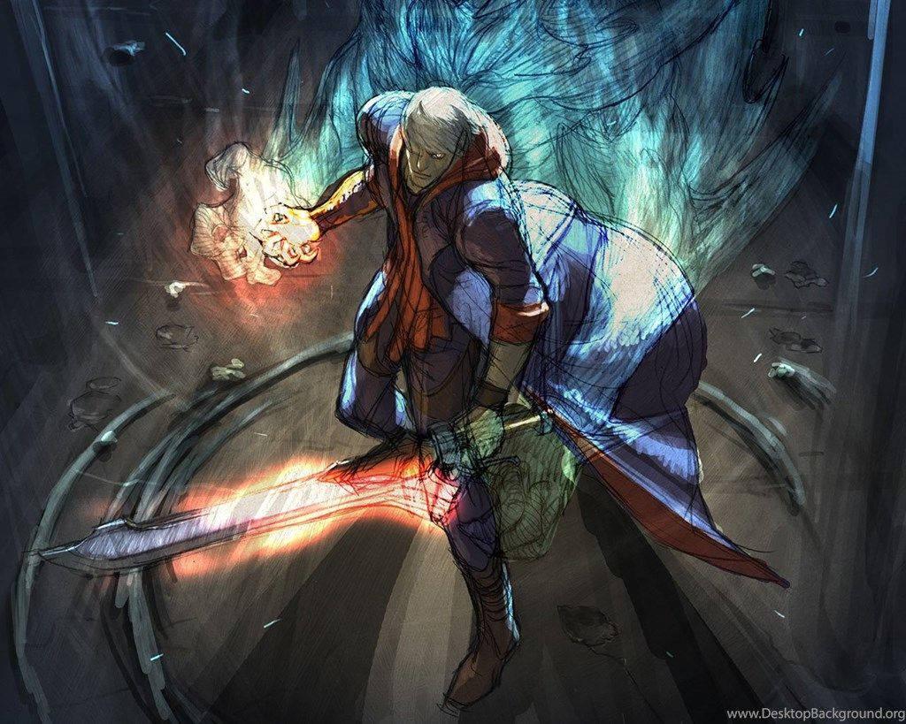 1024x819 Download Devil May Cry Nero Fan Art Wallpaper