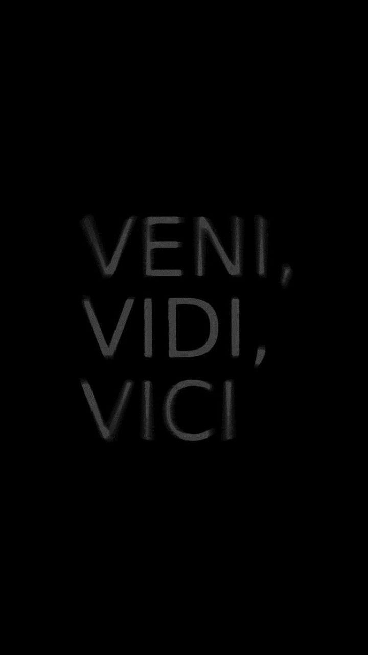 720x1280 Artistic Typography Black Minimalist Quote Julius Caesar Mobile