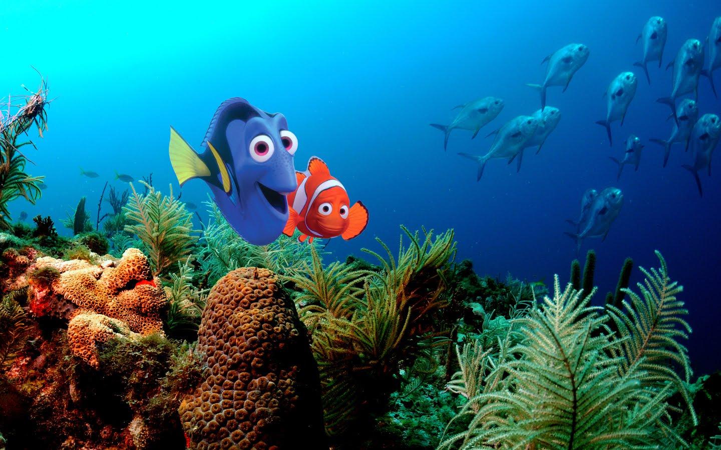 1440x900 Finding Nemo HD Wallpaper