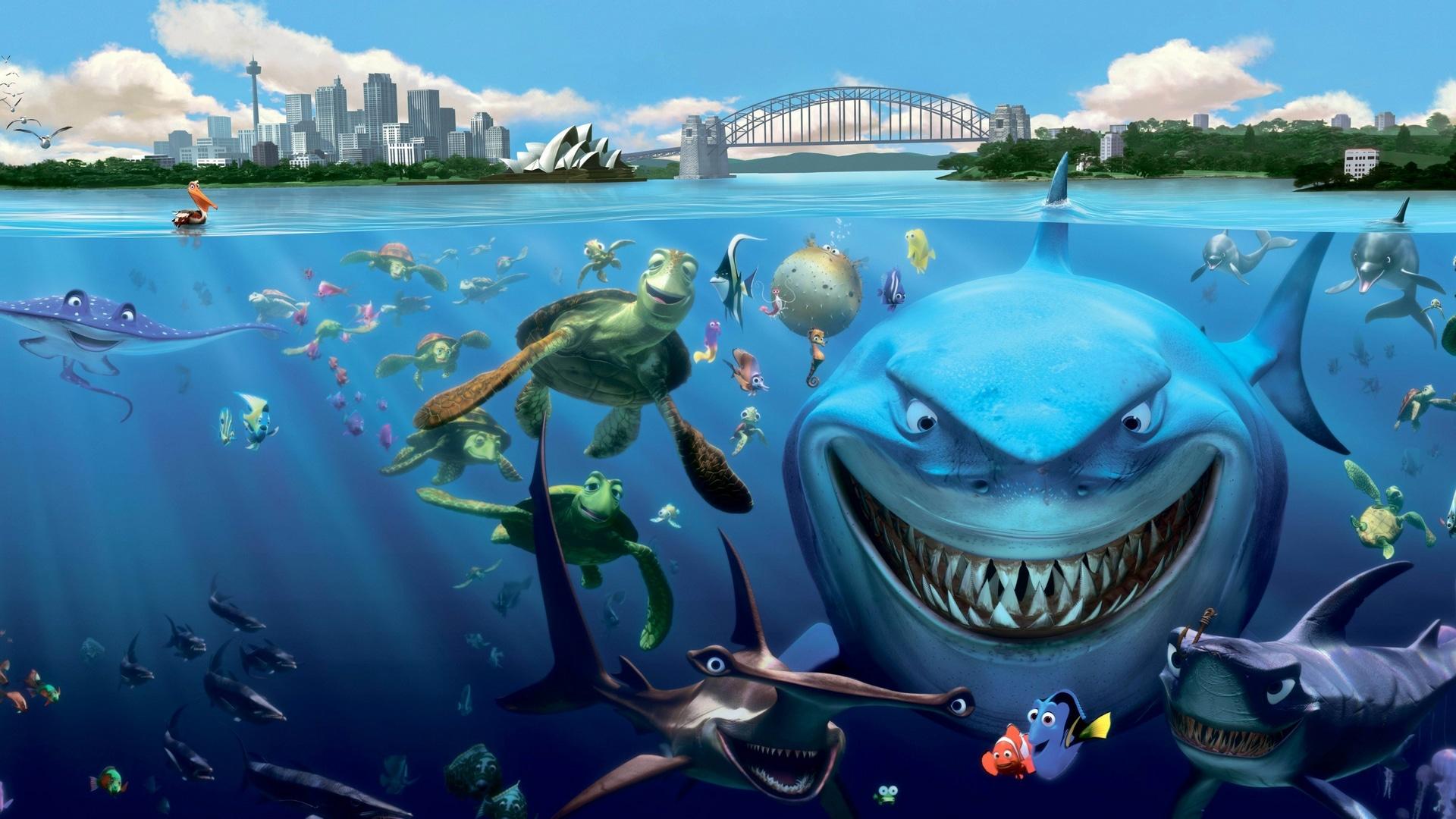 1920x1080 Wallpaper / finding nemo, movies, animated movies, fish, underwater free download