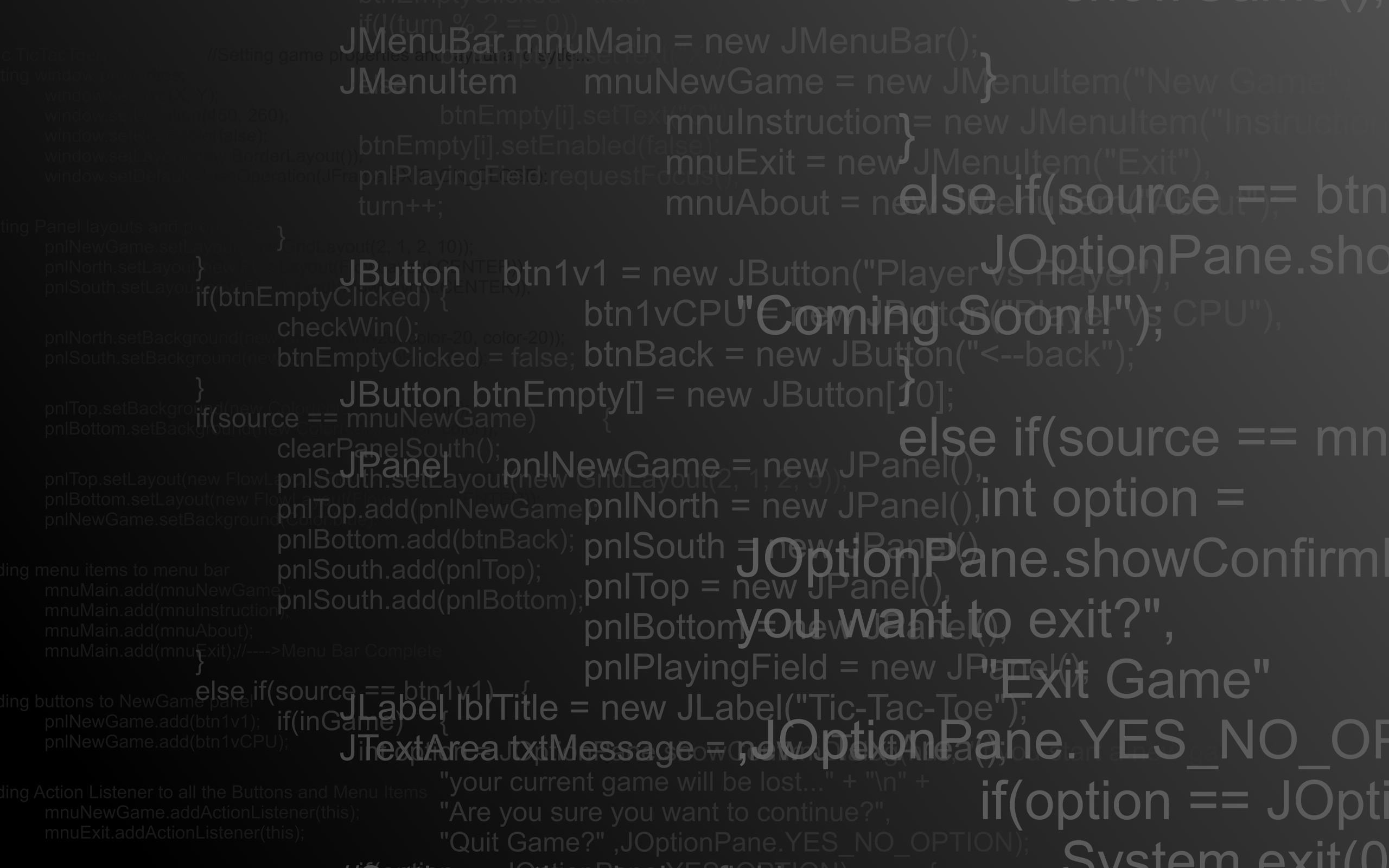 2560x1600 computers, Programming, Technology, Code, Java Wallpaper HD / Desktop and Mobile Background