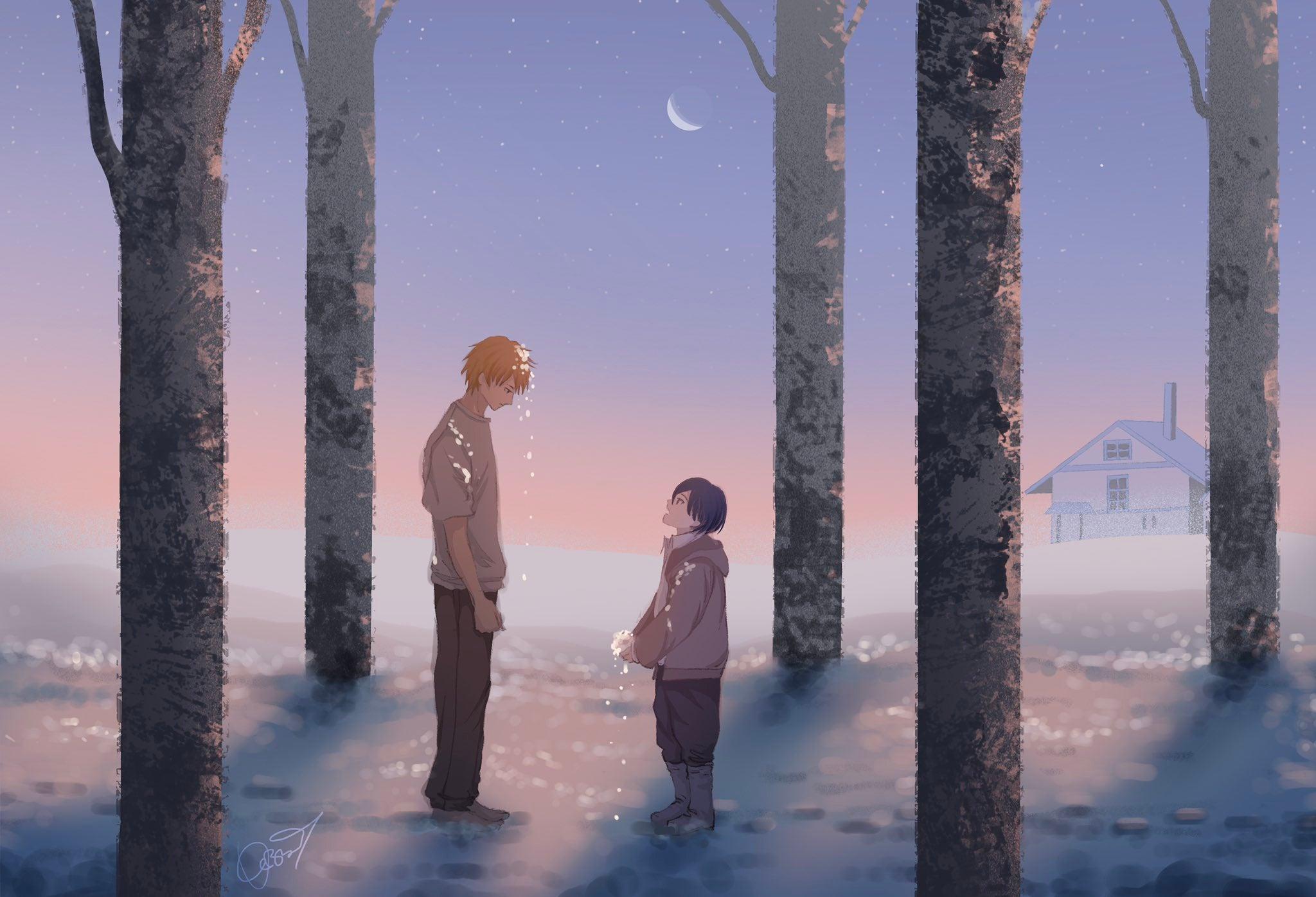 2048x1396 Snowball Fight