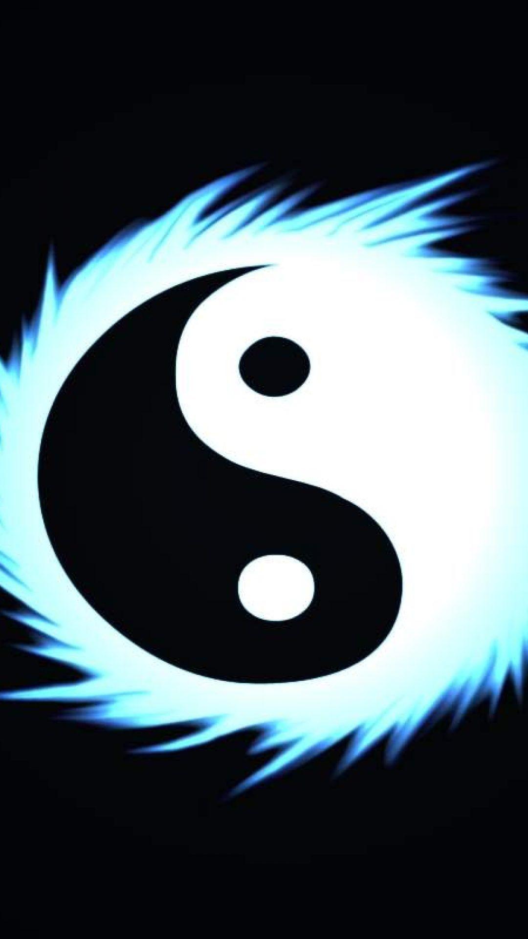 1080x1920 Ying Yang IPhone Wallpaper