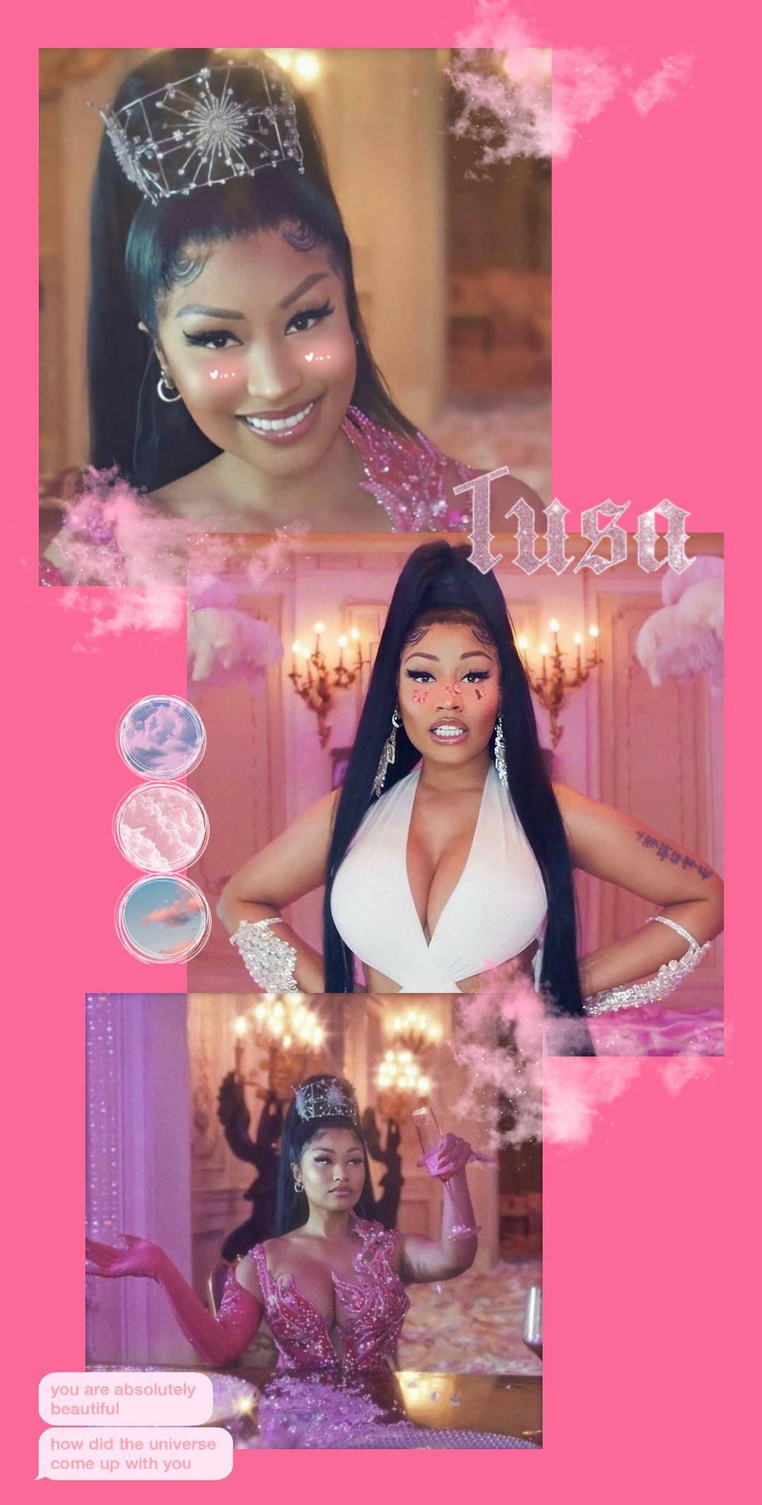 1080x2131 Download Nicki Minaj Aesthetic Image Wallpaper