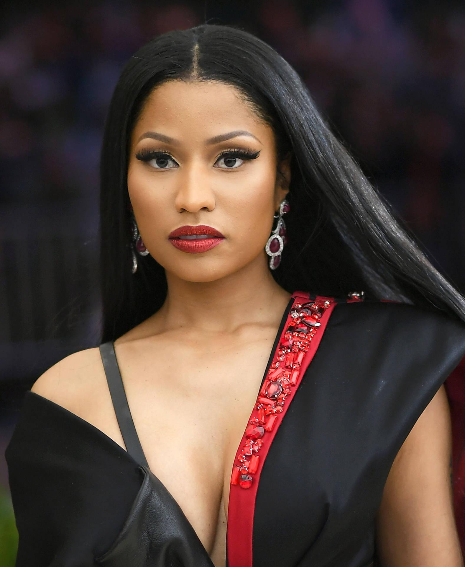 1577x1920 Download Nicki Minaj Long Black Hair Wallpaper