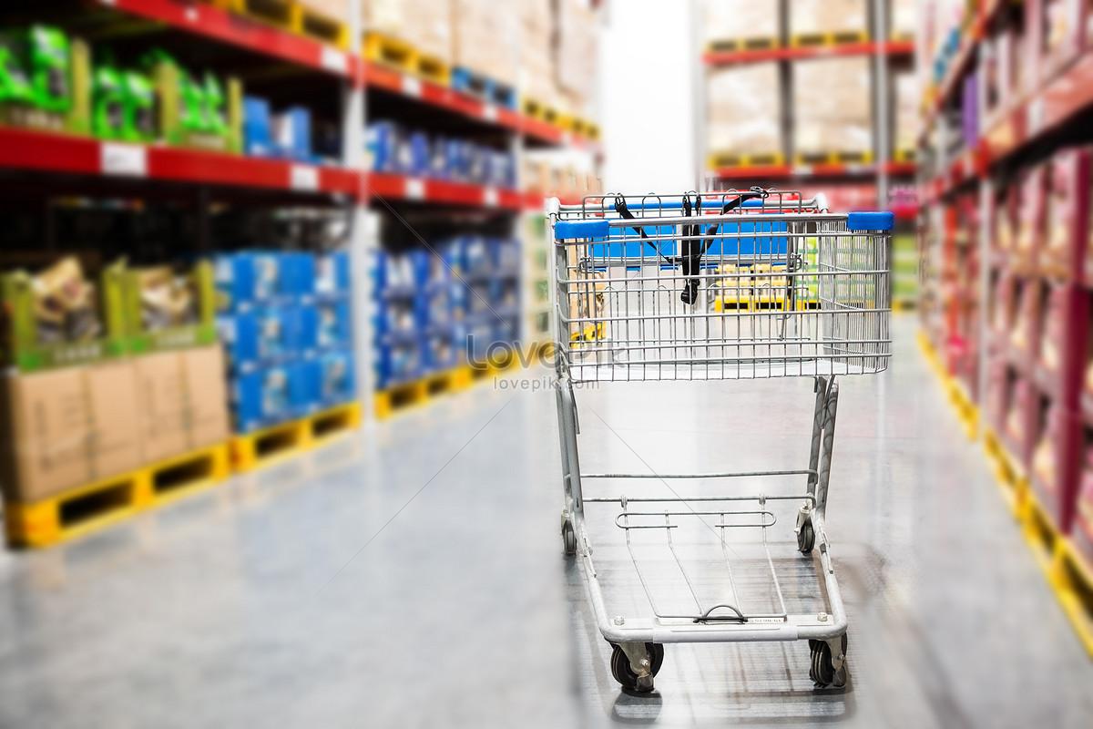 1200x800 Supermarket Shopping Cart Background Picture And HD Photo. Free Download On Lovepik