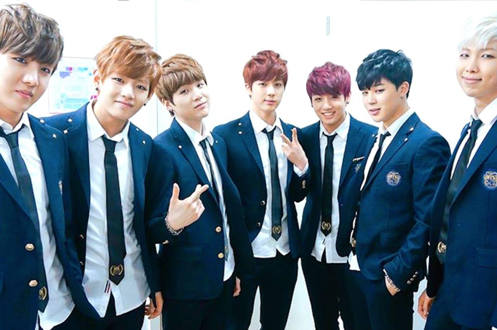 1664x1107 Bts Kpop Art Poster (Size 12 Inch x 18 Inch) (Pack of 1) Paper Print