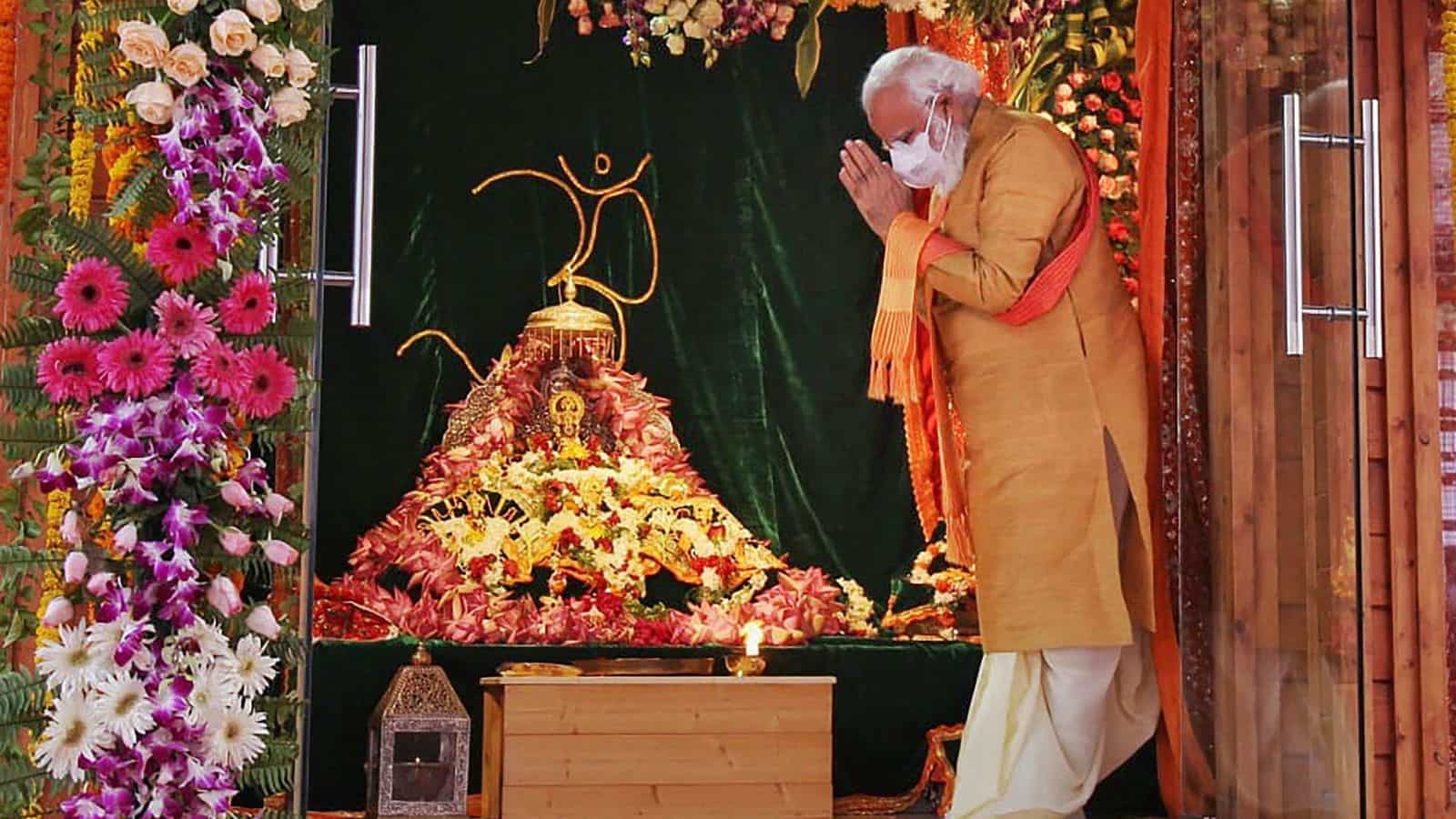 1600x900 Narendra Modi in Ayodhya: 'Ram Mandir will reflect rich Indian cultural heritage'