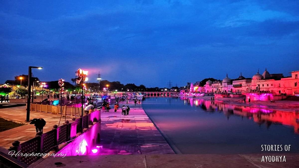 1200x675 Ayodhya ready in never seen avatar a day ahead of Ram Mandir Bhoomi Pujan Mesmerising Photo