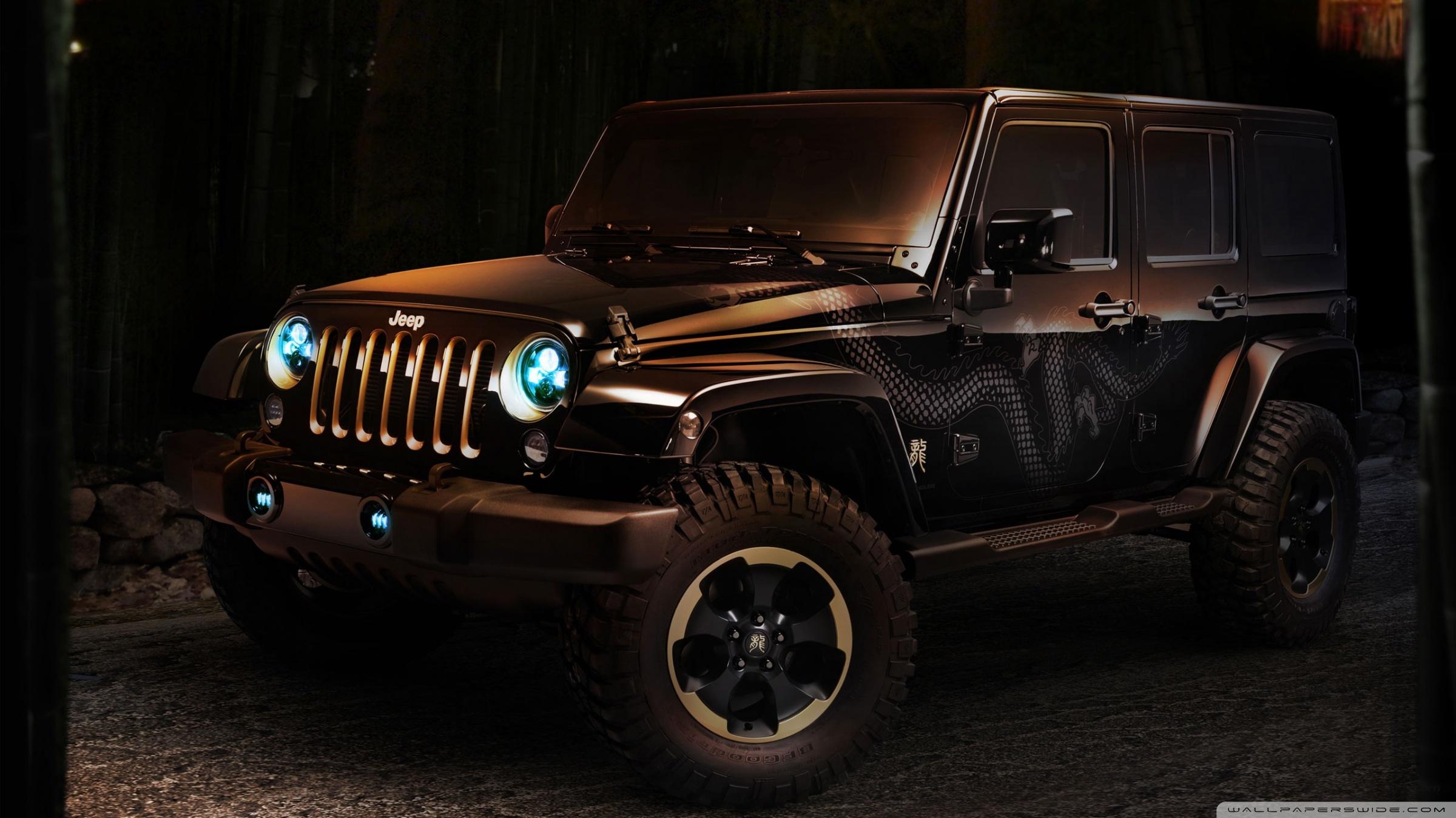 2400x1350 Jeep Wrangler Concept Car Ultra HD Desktop Background Wallpaper for 4K UHD TV : Tablet
