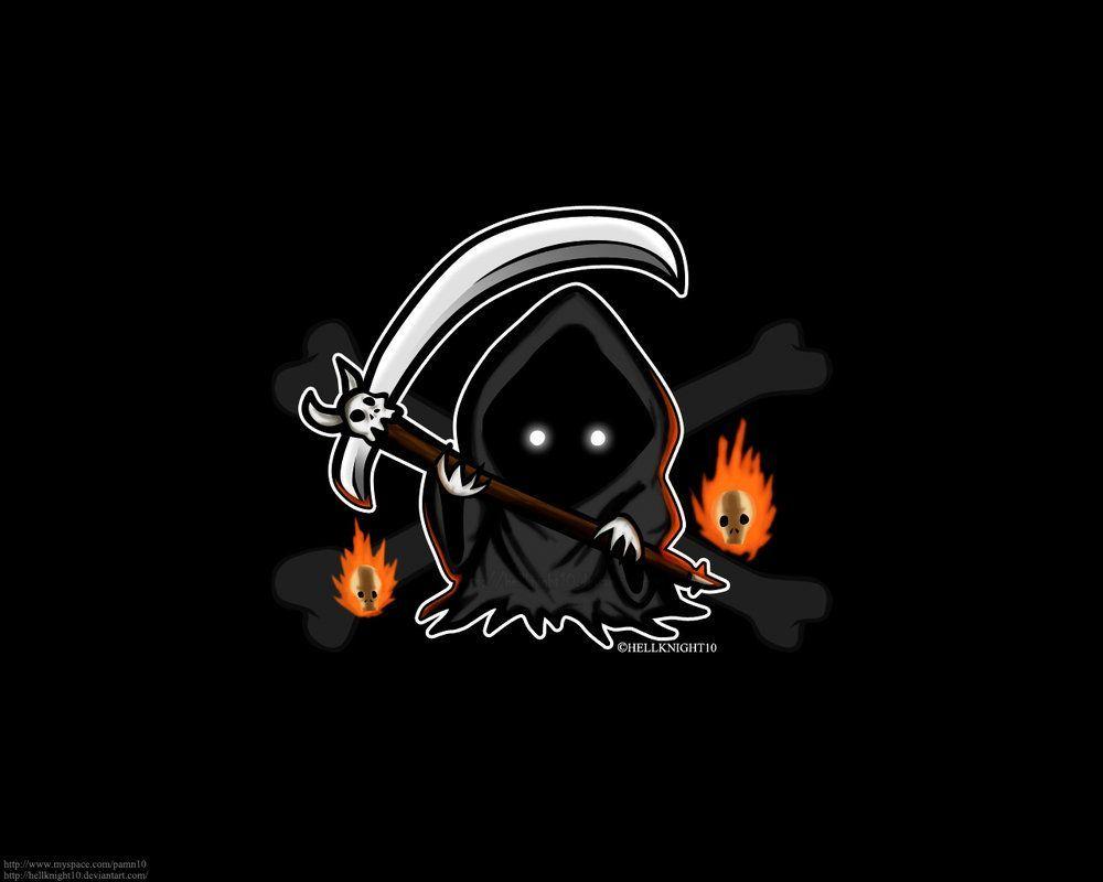 1000x800 Halloween Grim Reaper Wallpaper