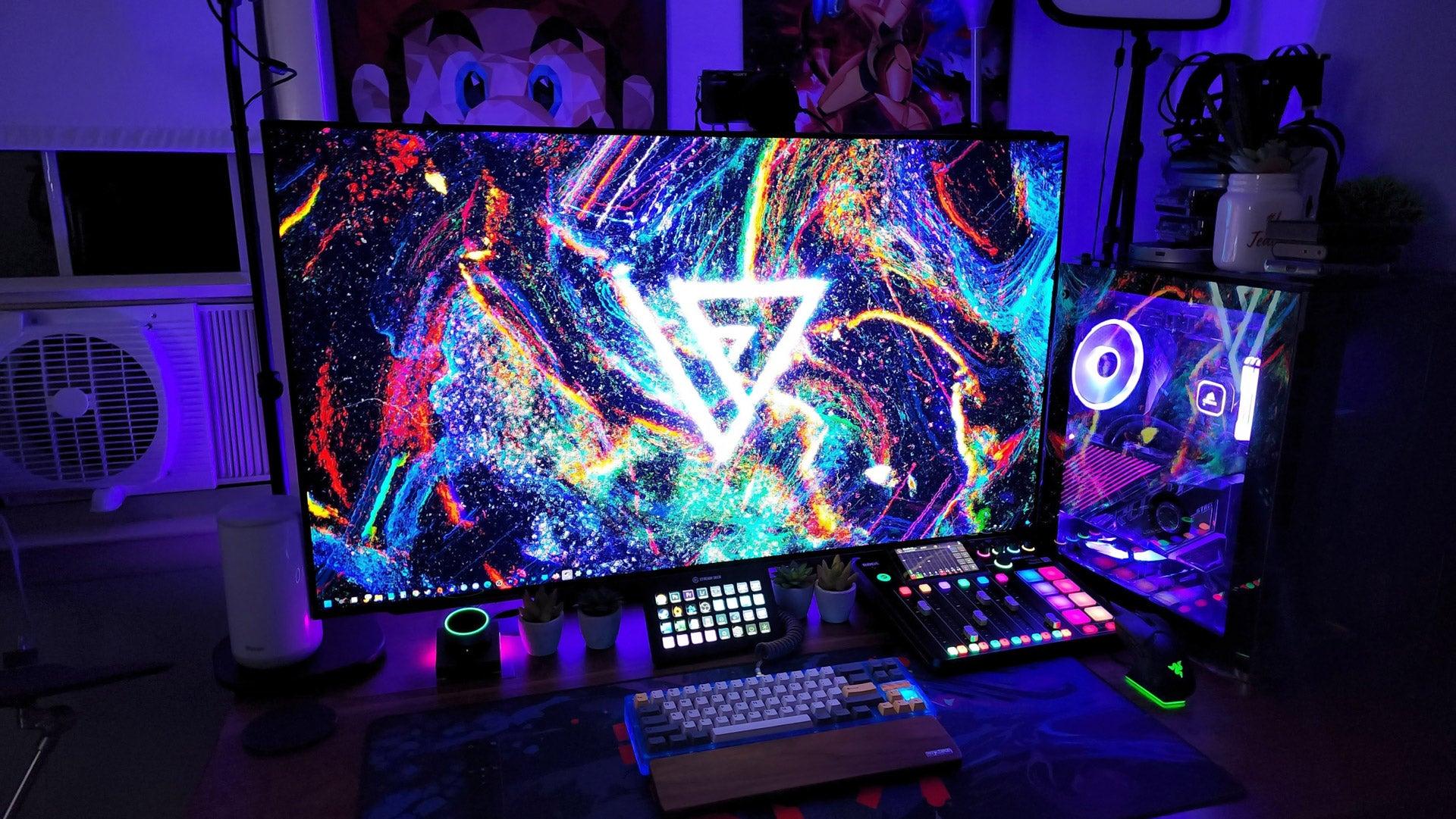 PC Setup Wallpapers Top Free PC Setup Backgrounds WallpaperAccess