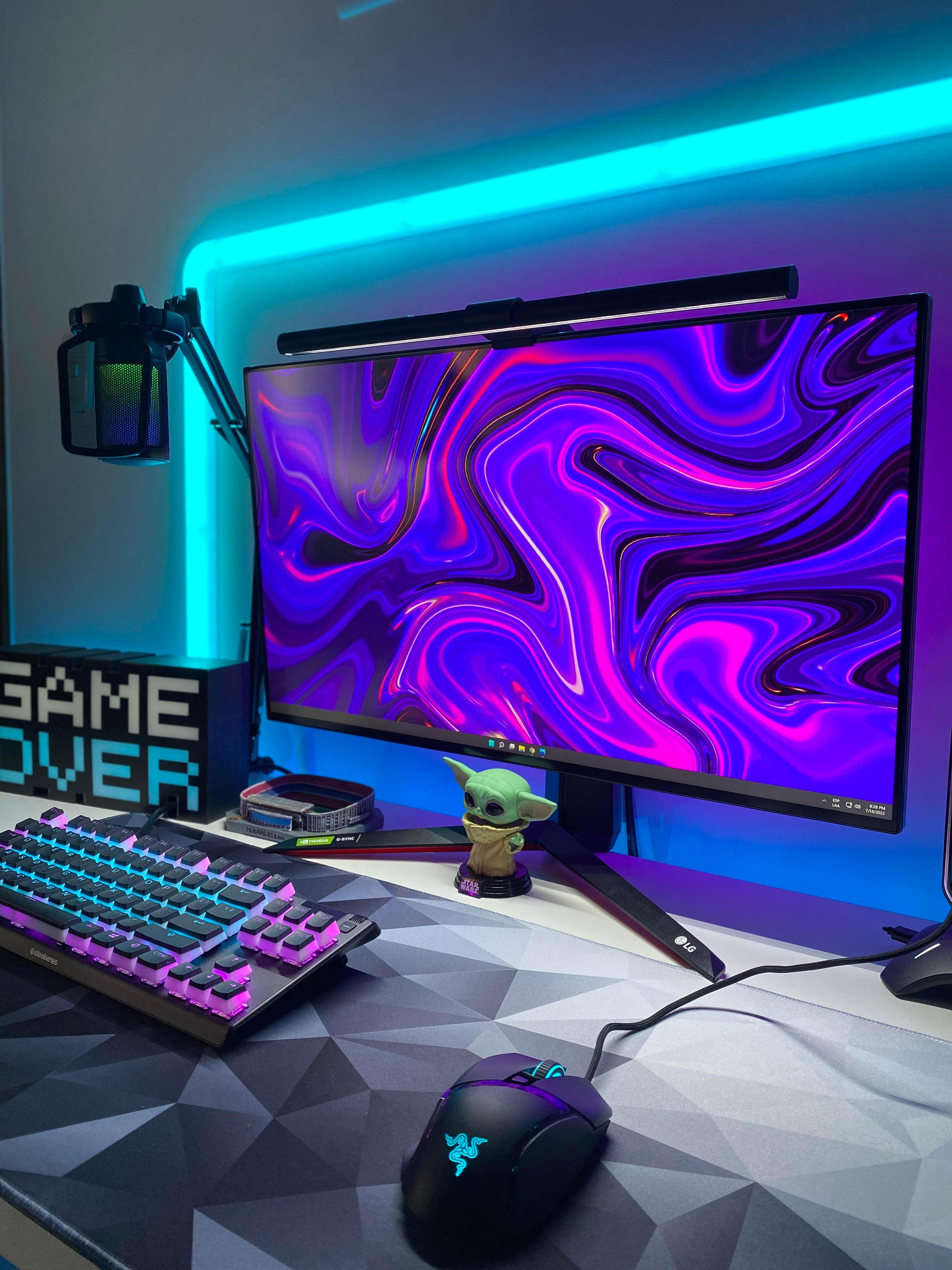PC Setup Wallpapers Top Free PC Setup Backgrounds WallpaperAccess