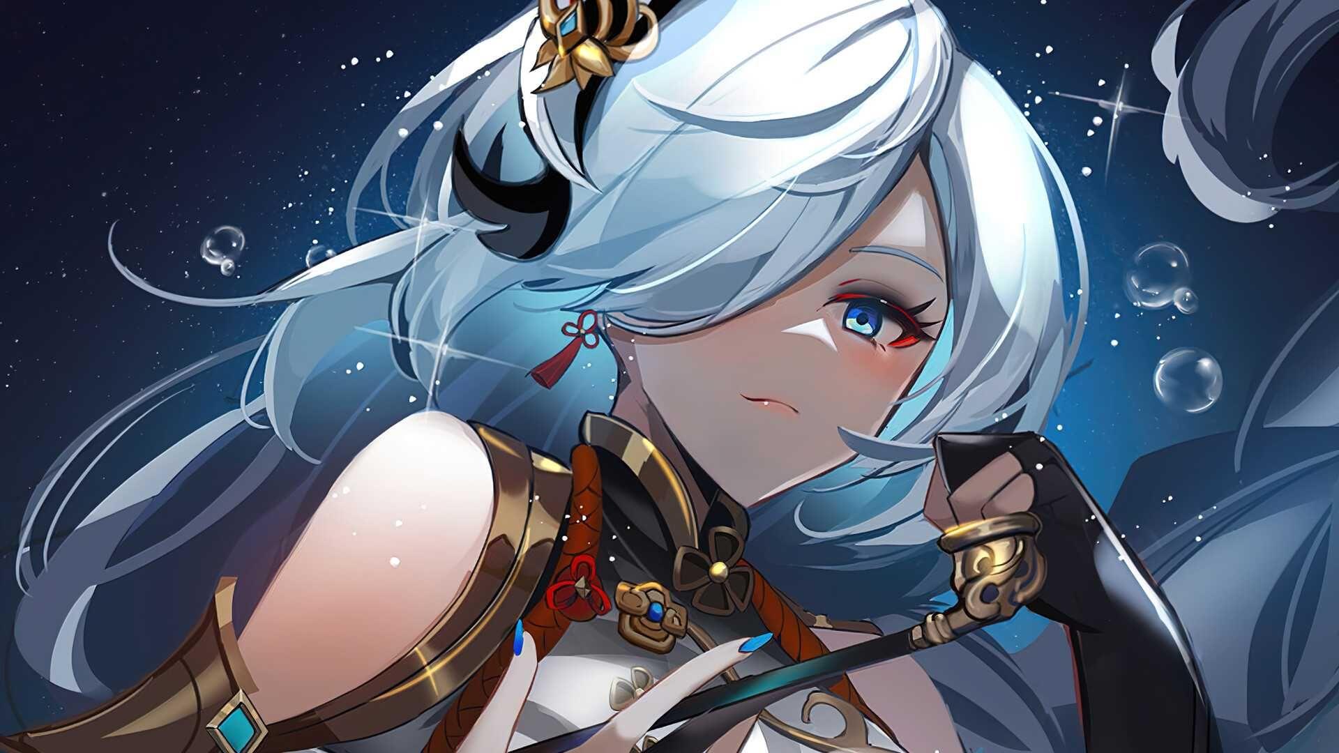 1920x1080 Shenhe Wallpaper HD Discover More Anime, Genshin Impact, Shenhe, Shenhe Genshin Wallpaper. /shenhe Wallpaper. Anime, Anime Image, Wallpaper