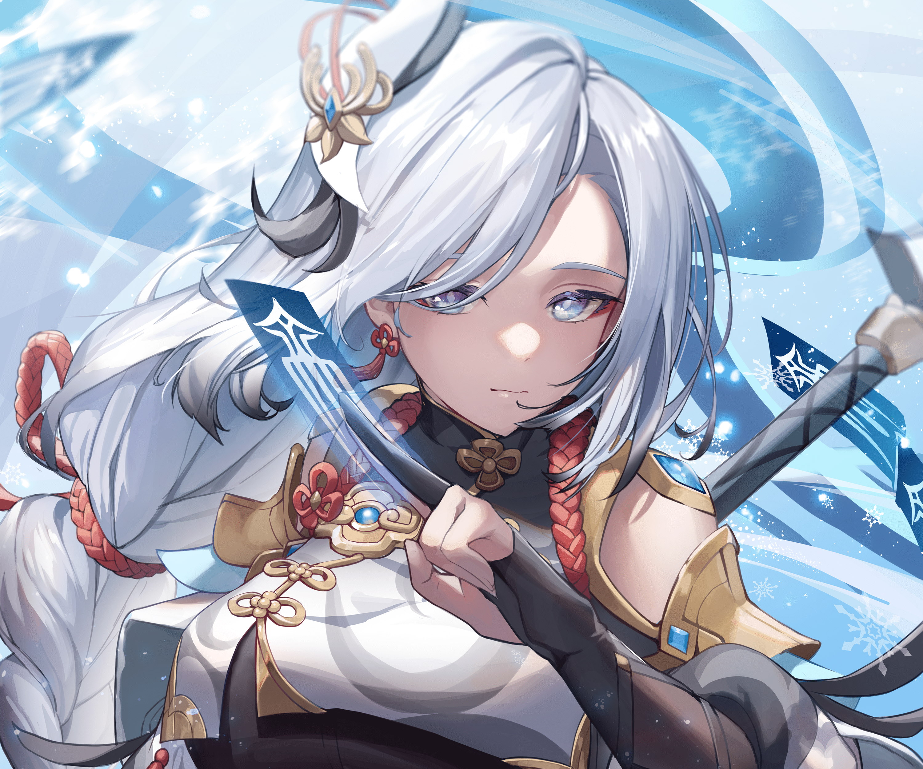 3000x2500 Shenhe (Genshin Impact) HD Wallpaper and Background