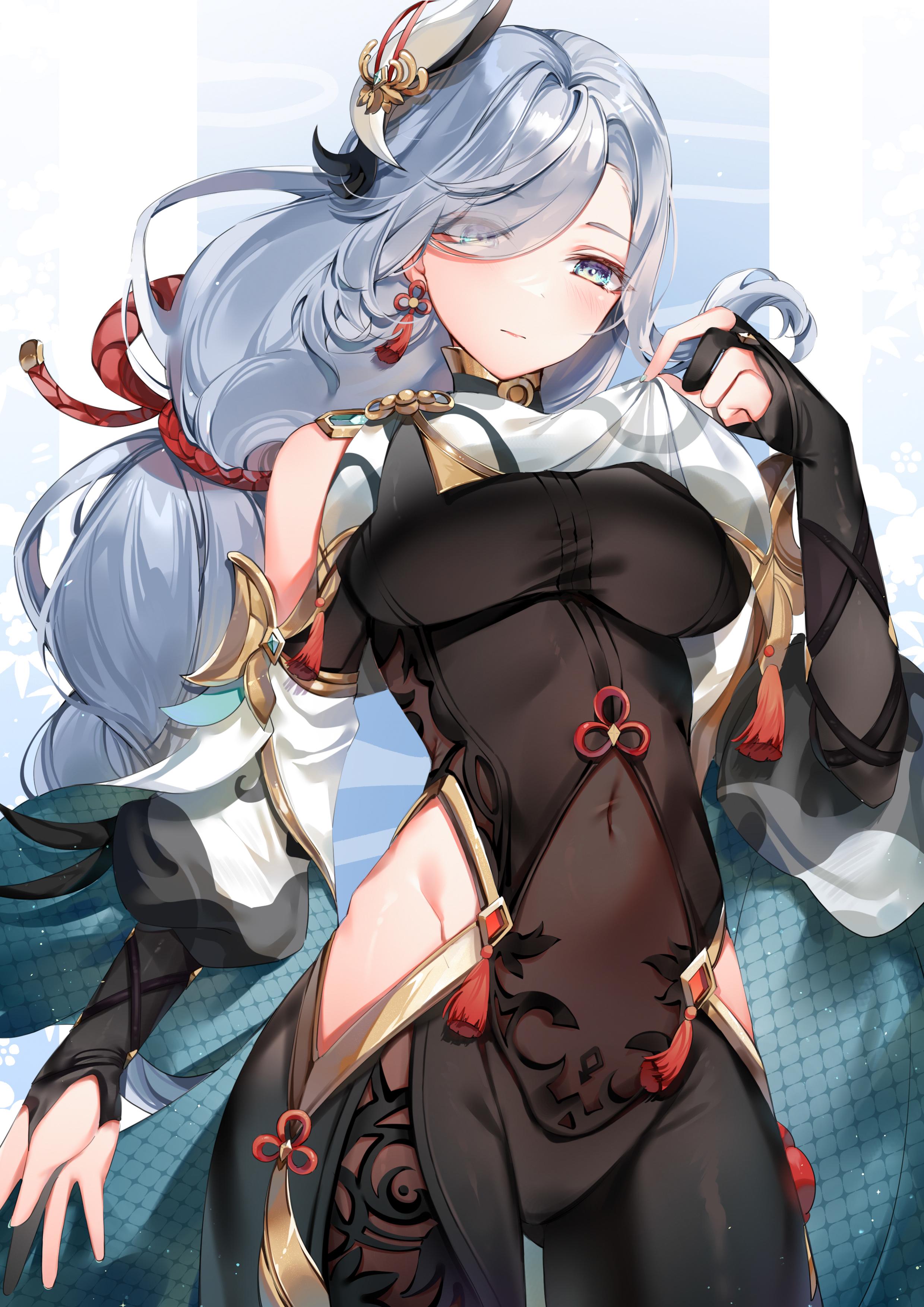 2480x3508 Shenhe, Mobile Wallpaper Anime Image Board
