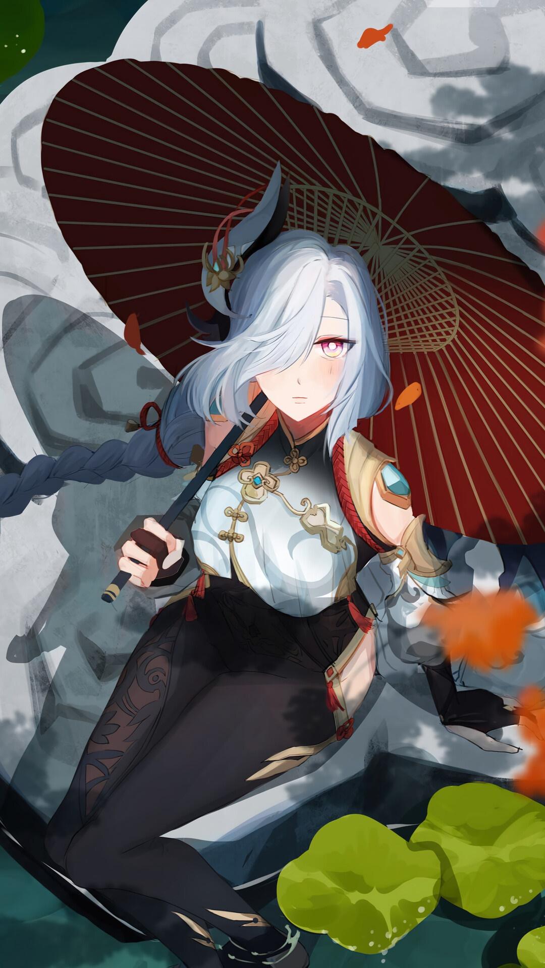 1080x1920 Shenhe, Genshin Impact, Video Game, Full HD phone wallpaper Gallery HD Wallpaper