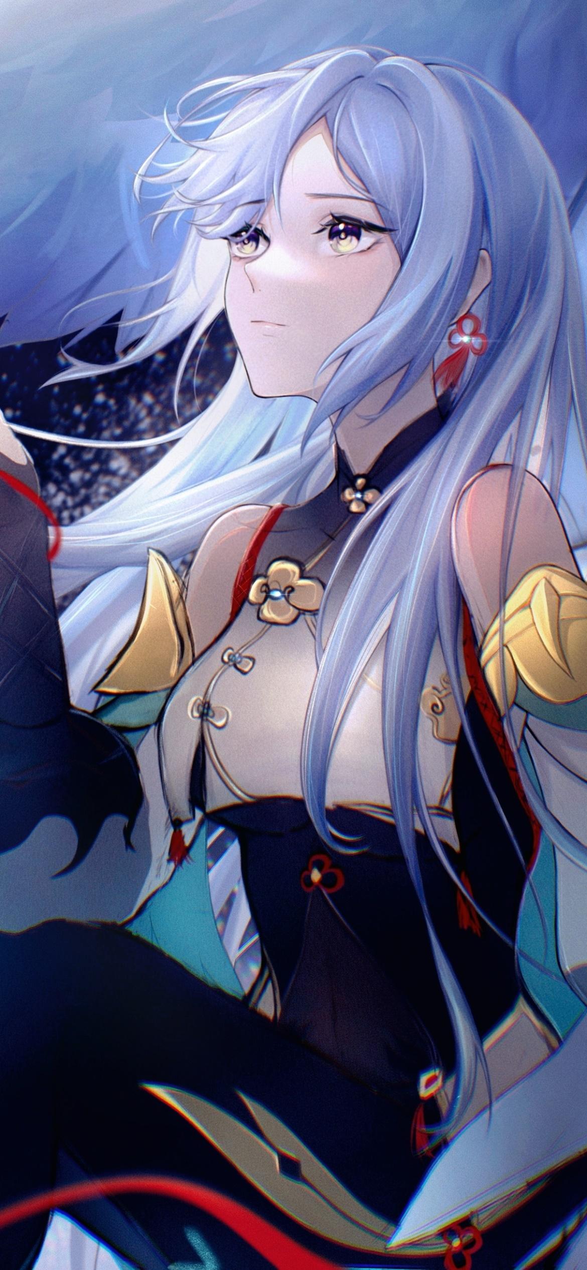 1170x2532 Wallpaper / Video Game Genshin Impact Phone Wallpaper, Shenhe (Genshin Impact), 1170x2532 free download