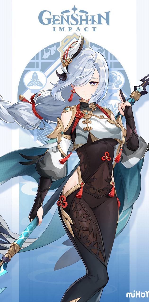 630x1280 Shenhe wallpaper
