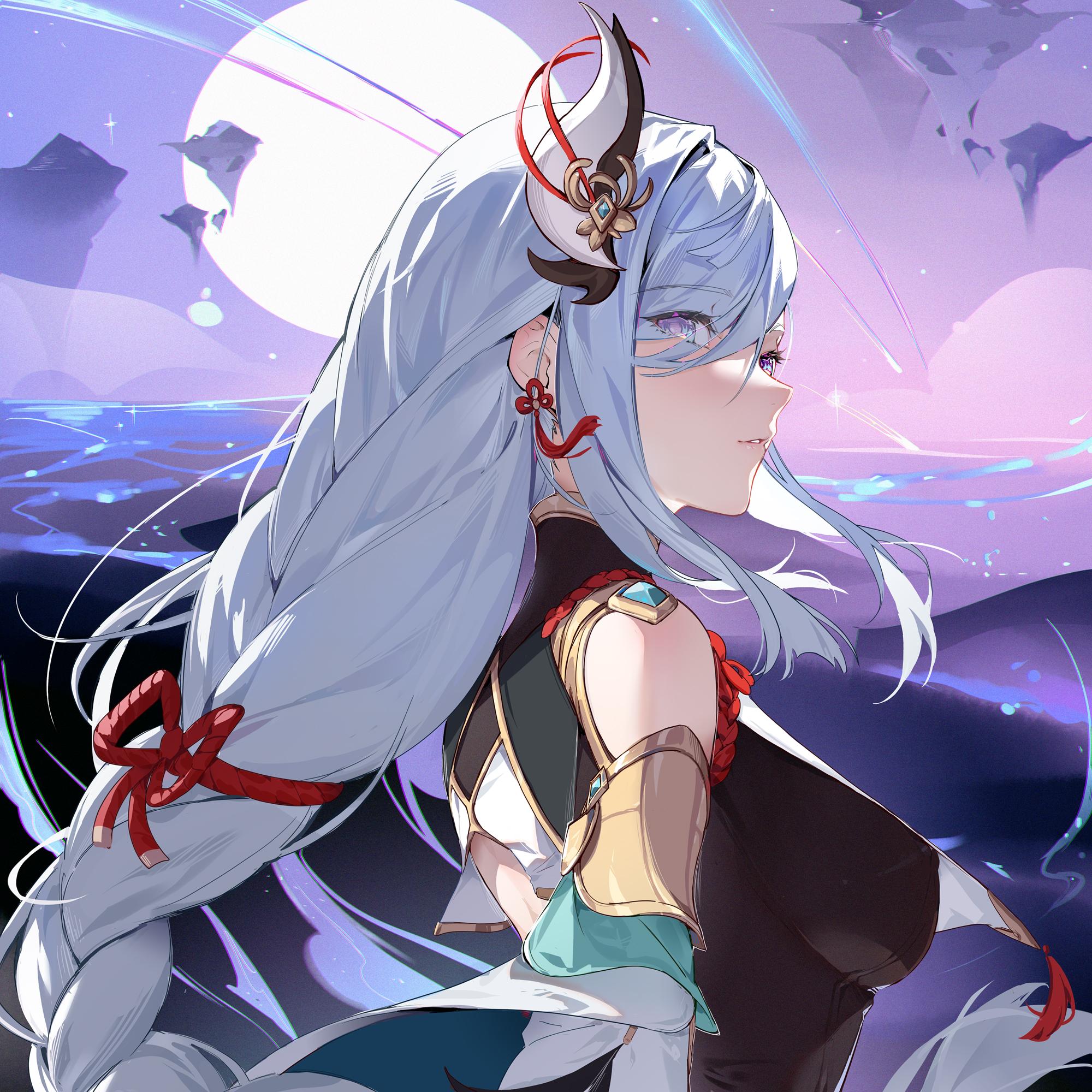 2000x2000 Shenhe Impact Anime Image Board