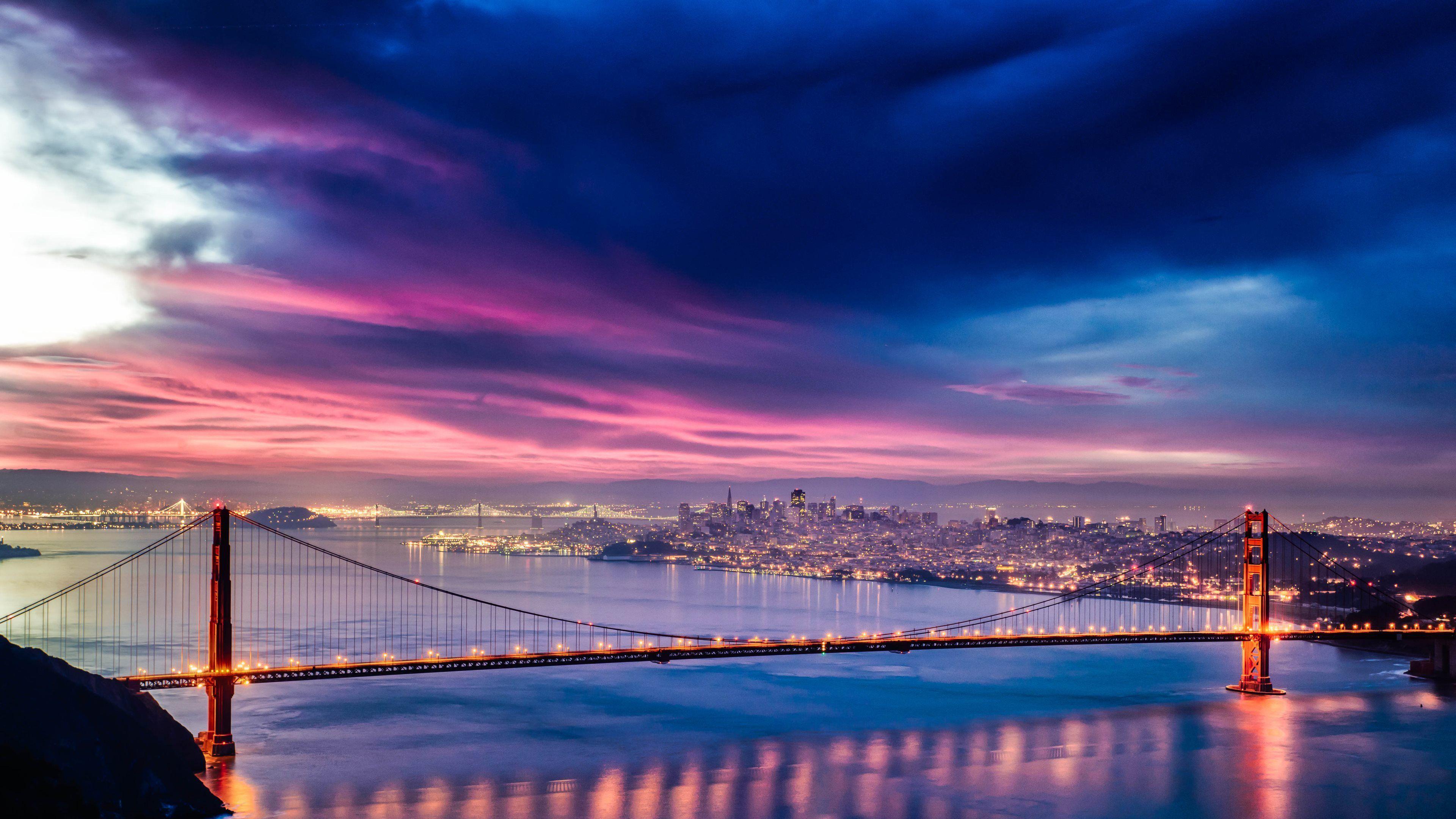 3840x2160 San Francisco Bay Bridge Wallpaper and Breathtaking Picture