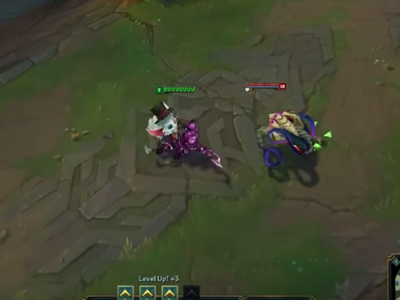 1400x1050 Kled's model used to be a Gnar riding a tiny Hecarim Rift Herald