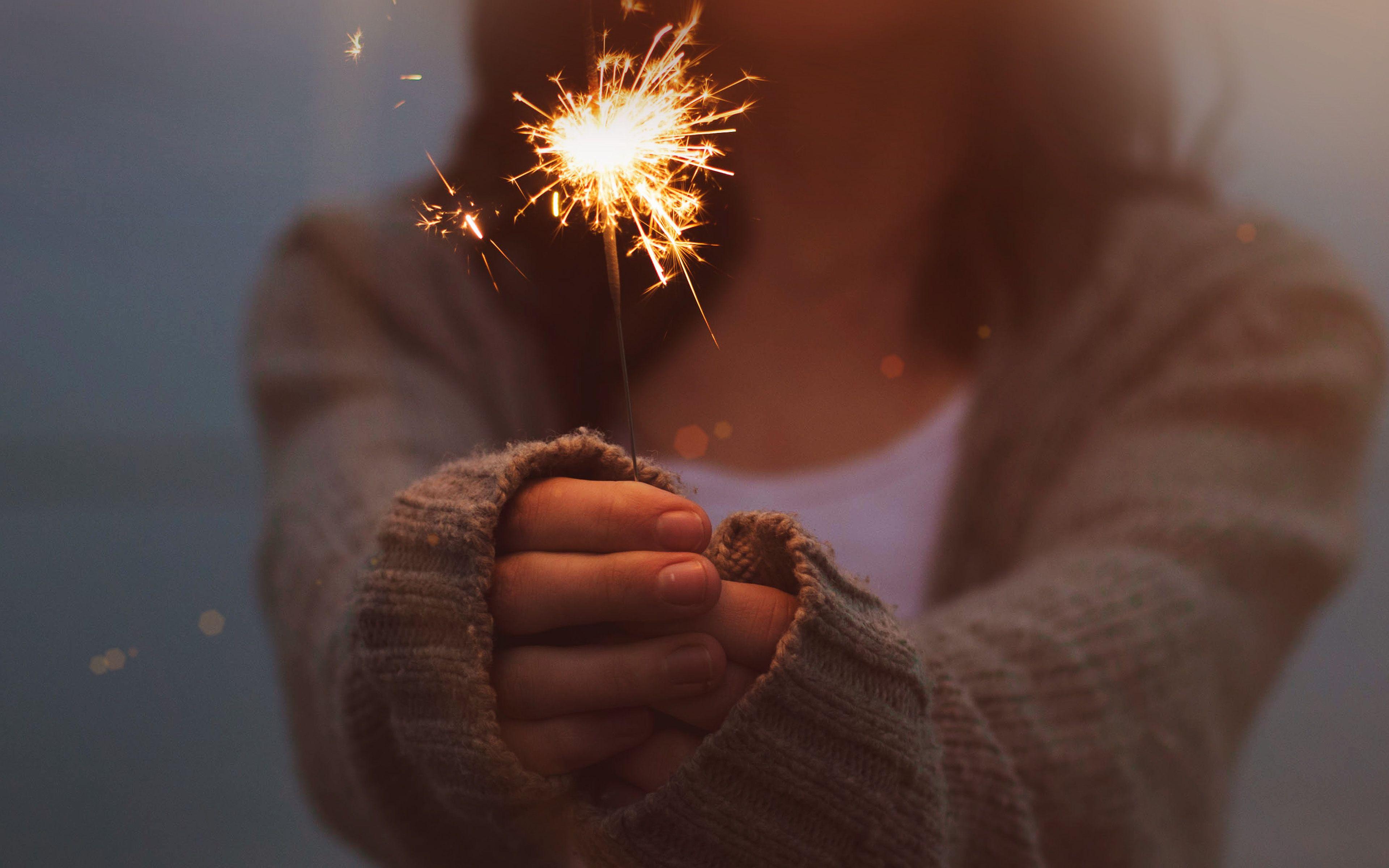 3840x2400 wallpaper for desktop, laptop. fire works woman party nature city