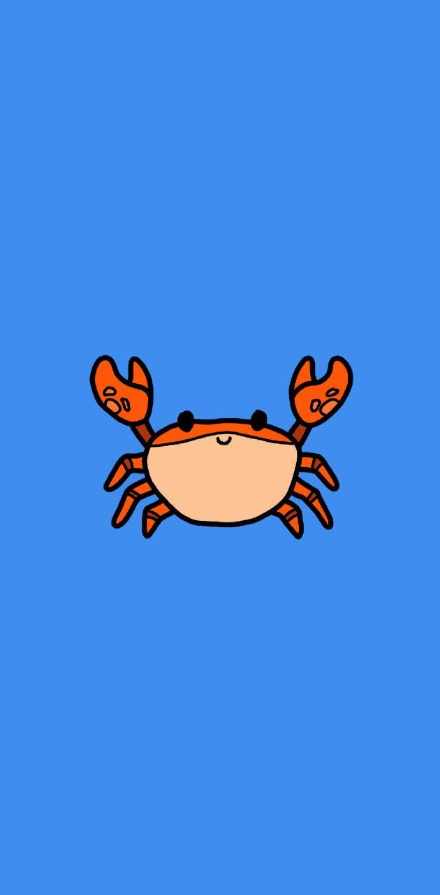 630x1280 Crab wallpaper