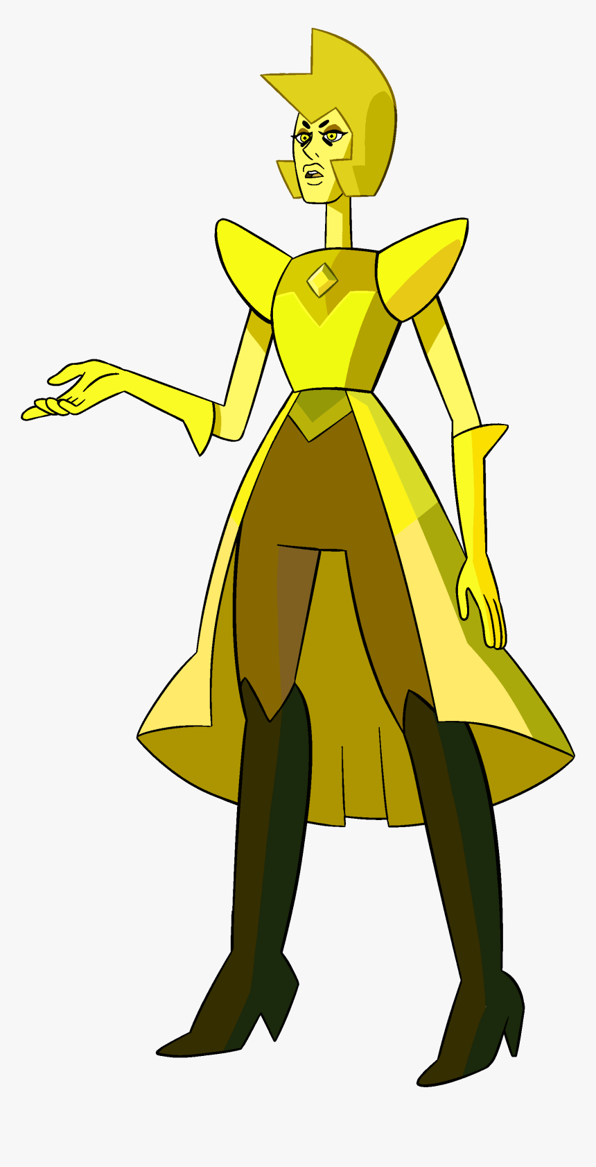 860x1682 Steven Universe Wiki Universe The Movie Yellow Diamond, HD Png Download, Transparent Png Image