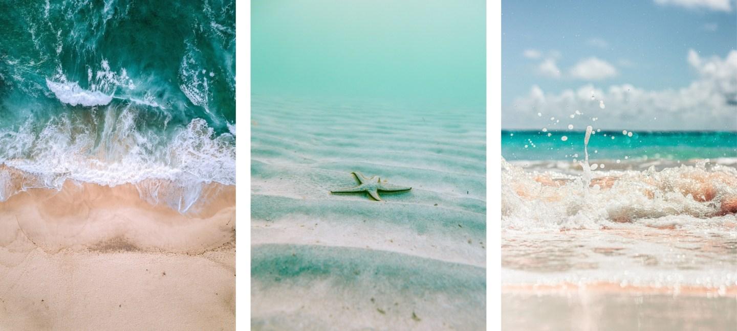1440x648 The Most Beautiful Ocean Wallpaper Background For iPhone of the Snow