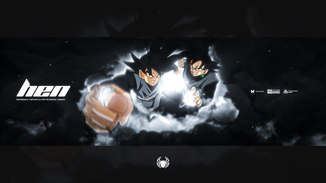 1280x720 Goku Header Speedart for BL Hen
