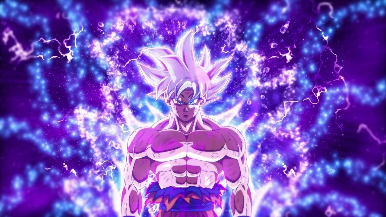 1280x720 SON GOKU ULTRA INSTINCT POWER LIGHTS BACKGROUND [1 Hour] #Goku #DragonBallSuper #GokuWallpaper