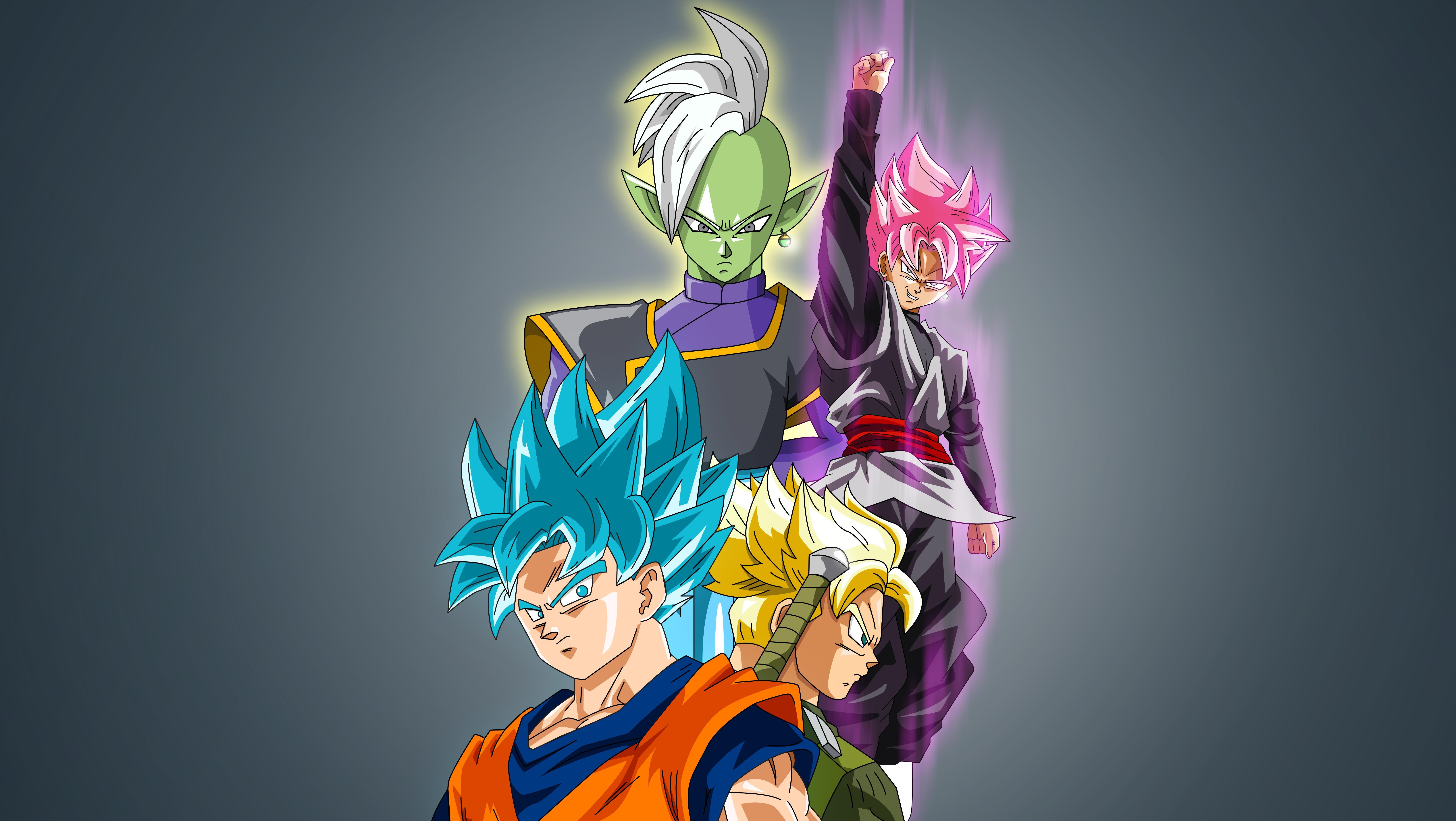 7980x4500 Did some fan art of Goku Black Arc video on youtube