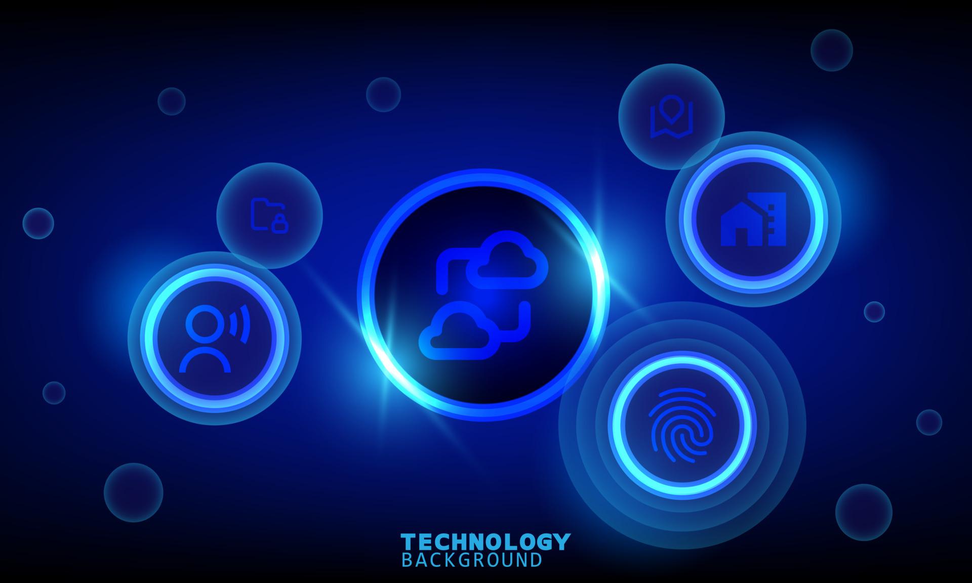 1920x1152 Business Innovation Technology Concept. Technology Background. Neon Effect. Circuit Board Concept. Hi Tech Digital Technology