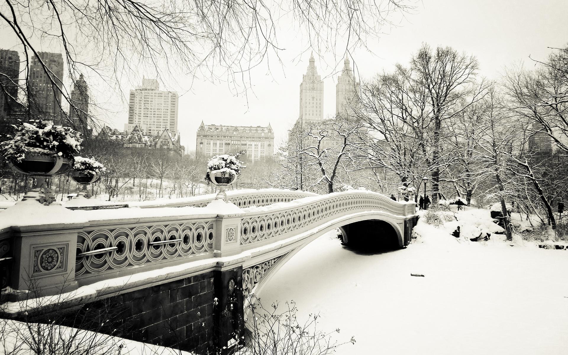 1920x1200 England Winter Wallpaper