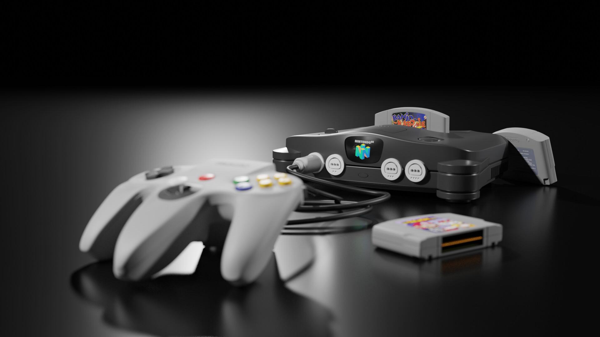 Nintendo 64 Console Wallpapers - Top Free Nintendo 64 Console ...