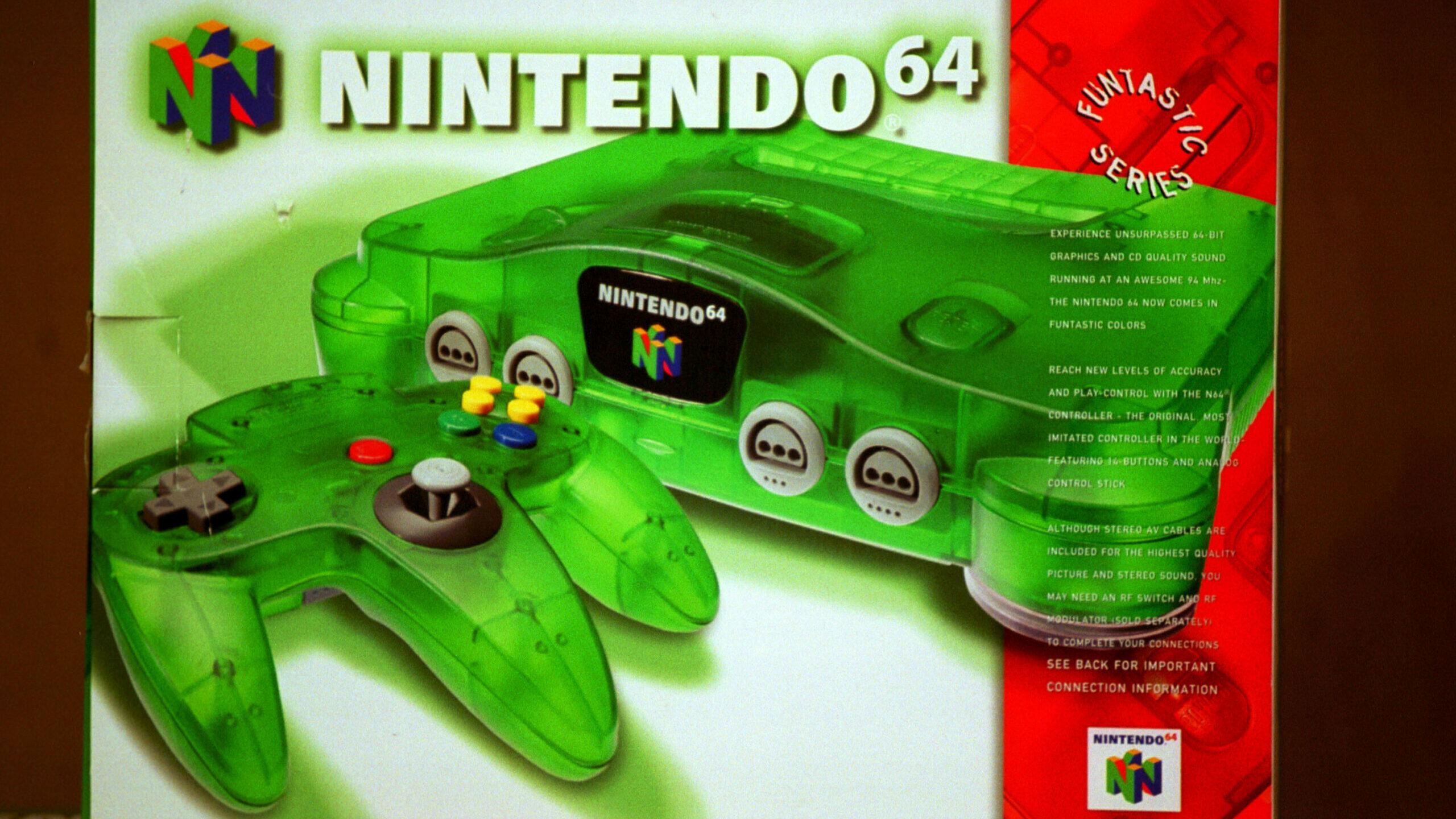 Nintendo 64 Console Wallpapers Top Free Nintendo 64 Console