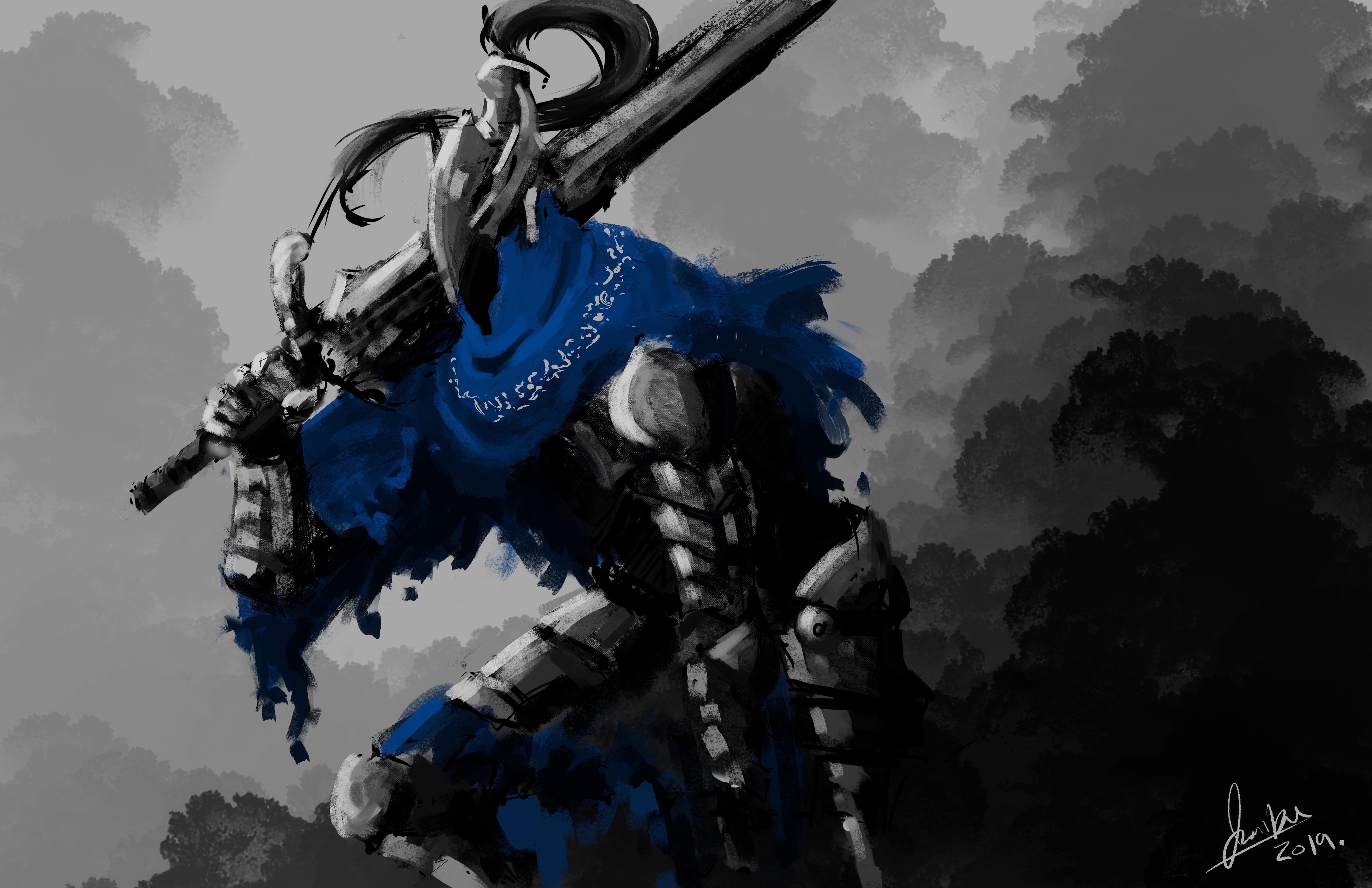 5100x3300 Dark souls fan art I created