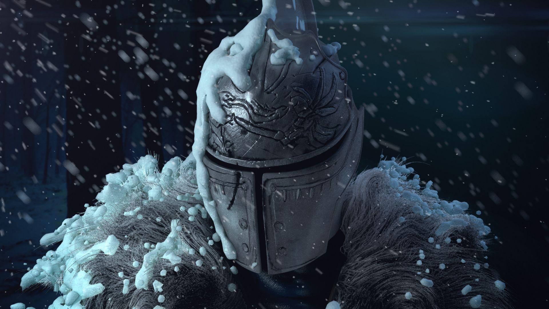 1920x1080 Dark Souls Fan Art on Snow. Dark souls art, Dark souls, Dark souls 2