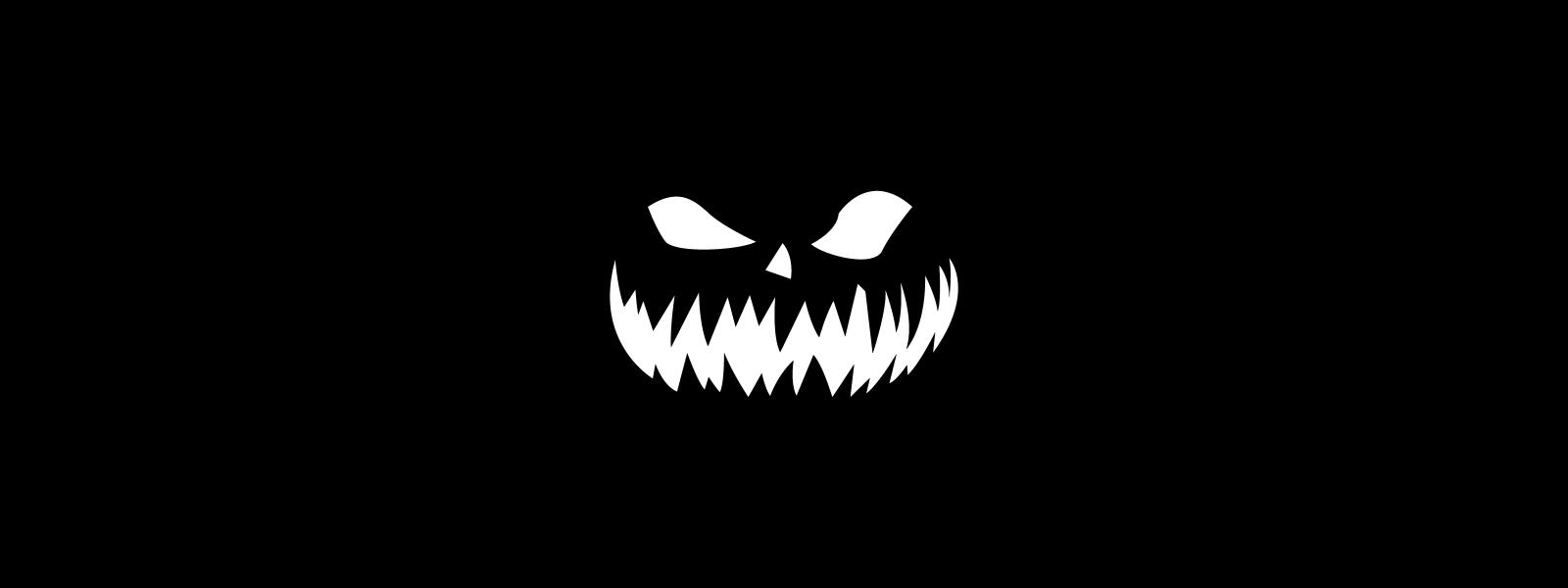 1600x600 Halloween Black & White Minimalist 1600x600 Resolution Wallpaper, HD Minimalist 4K Wallpaper, Image, Photo and Background