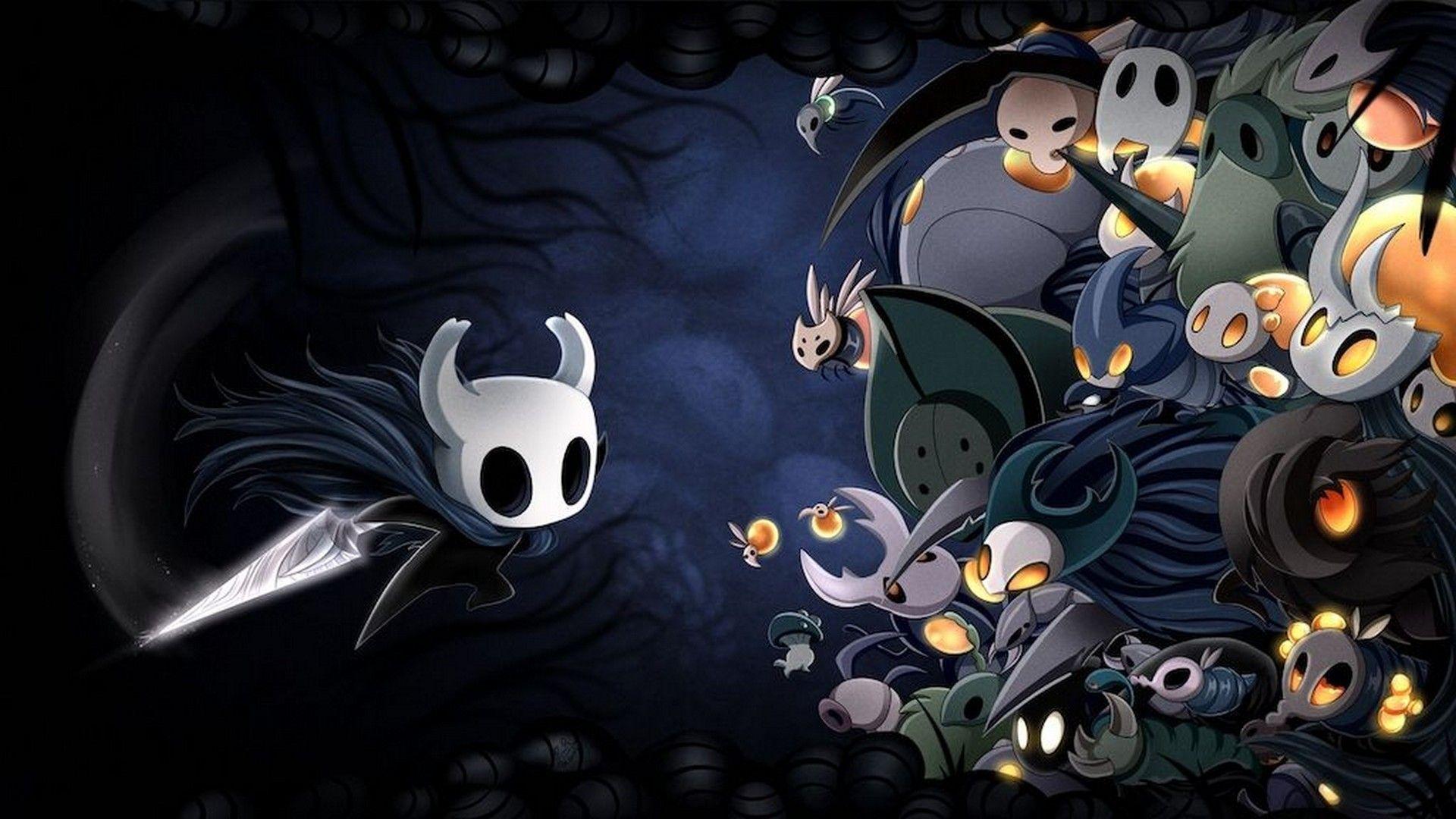 1920x1080 Wallpaper Hollow Knight. Best Wallpaper HD. Hollow art, Knight, Android wallpaper