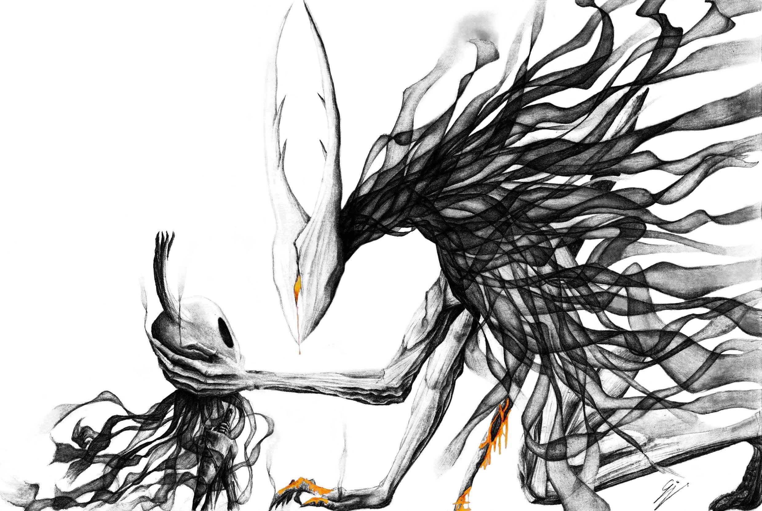 2478x1661 Hollow Knight Wallpaper From U Gustaafjans Artwork & 1440p