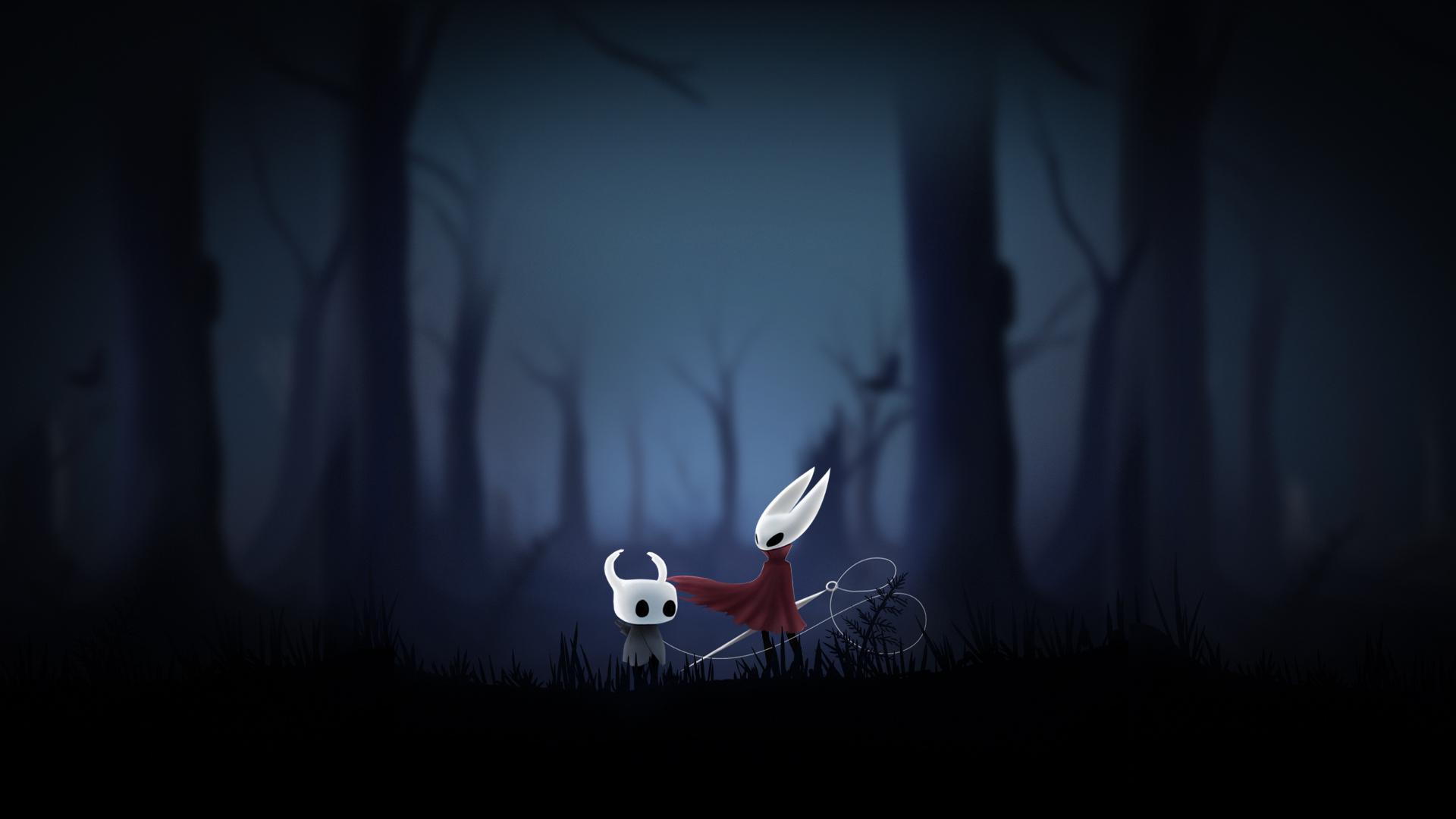 1920x1080 OC] Hollow Knight Desktop Wallpaper art [IG:abhi.vpm]