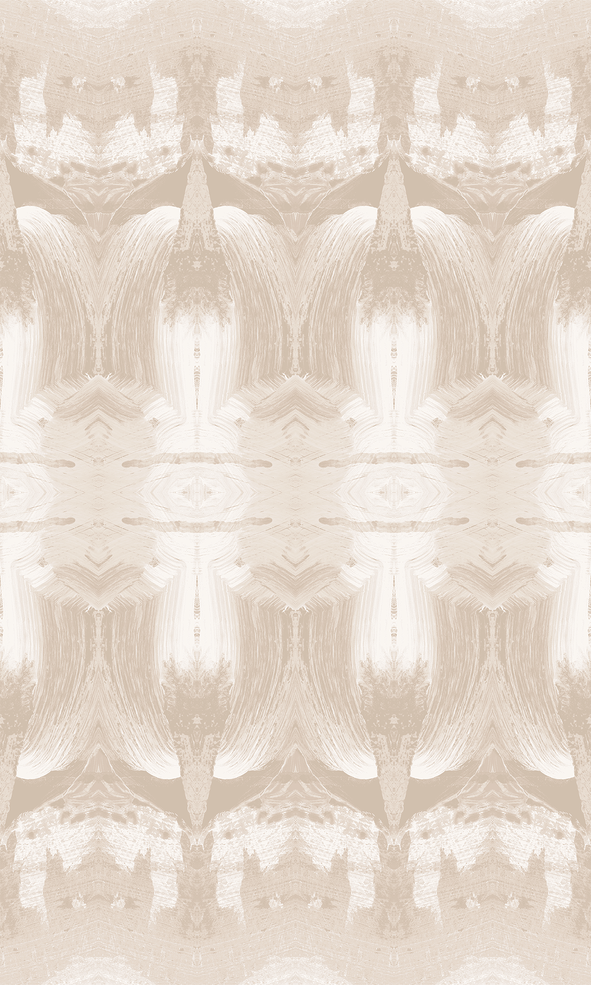1200x2000 Boho Ikat Limestone Large Wallpaper