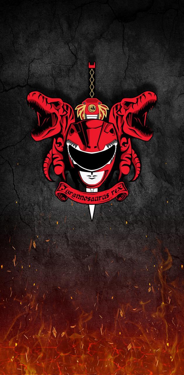 630x1280 Red Power Ranger wallpaper