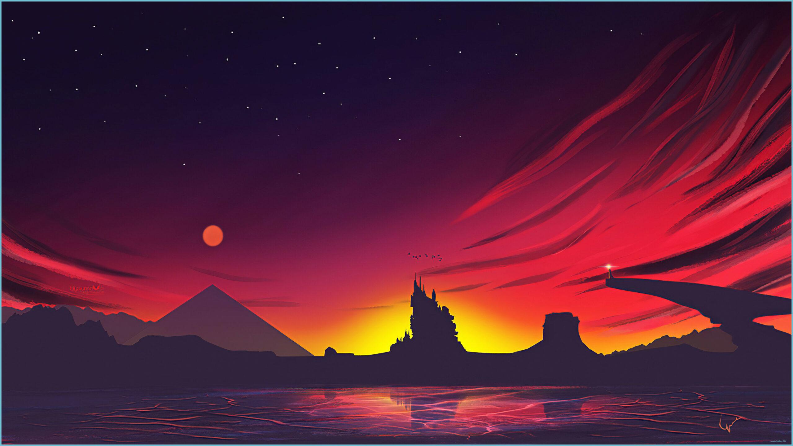2560x1440 Minimalistic Wallpaper