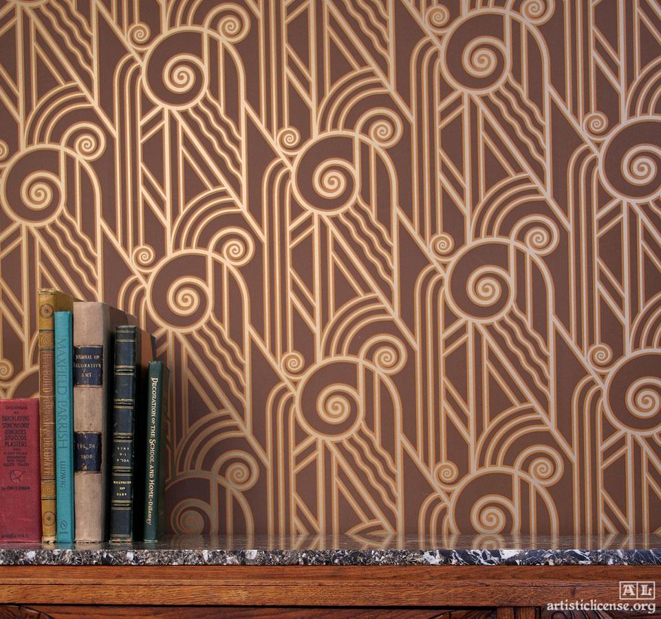 961x900 Art Deco Wallpaper