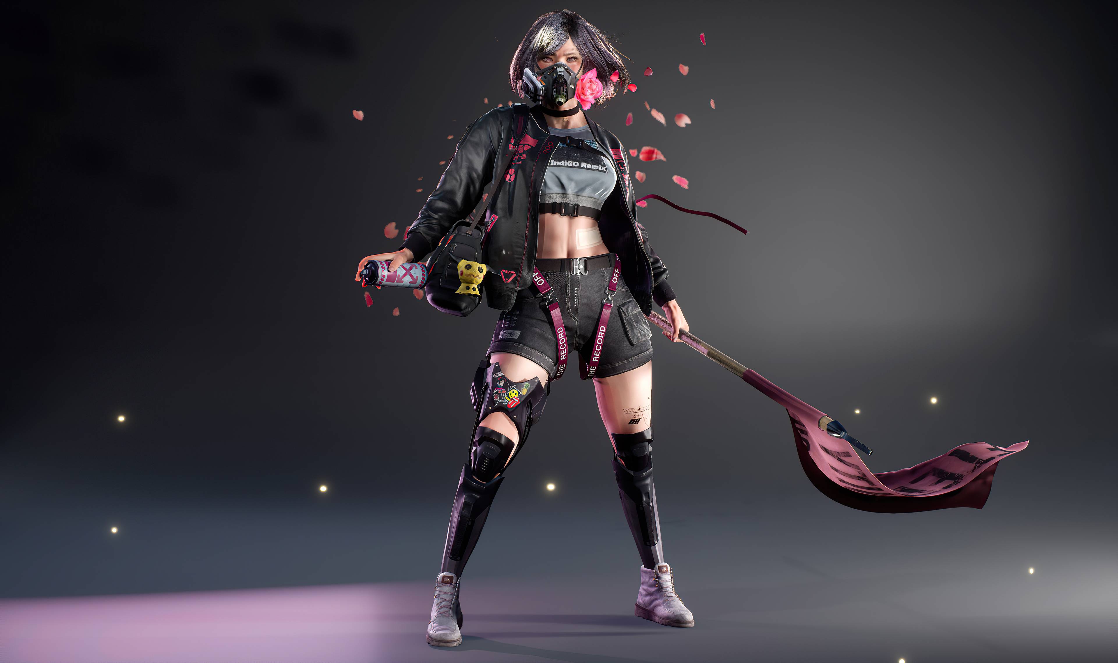 3840x2278 Cyberpunk School Girl, HD Artist, 4k Wallpaper, Image, Background, Photo and Picture